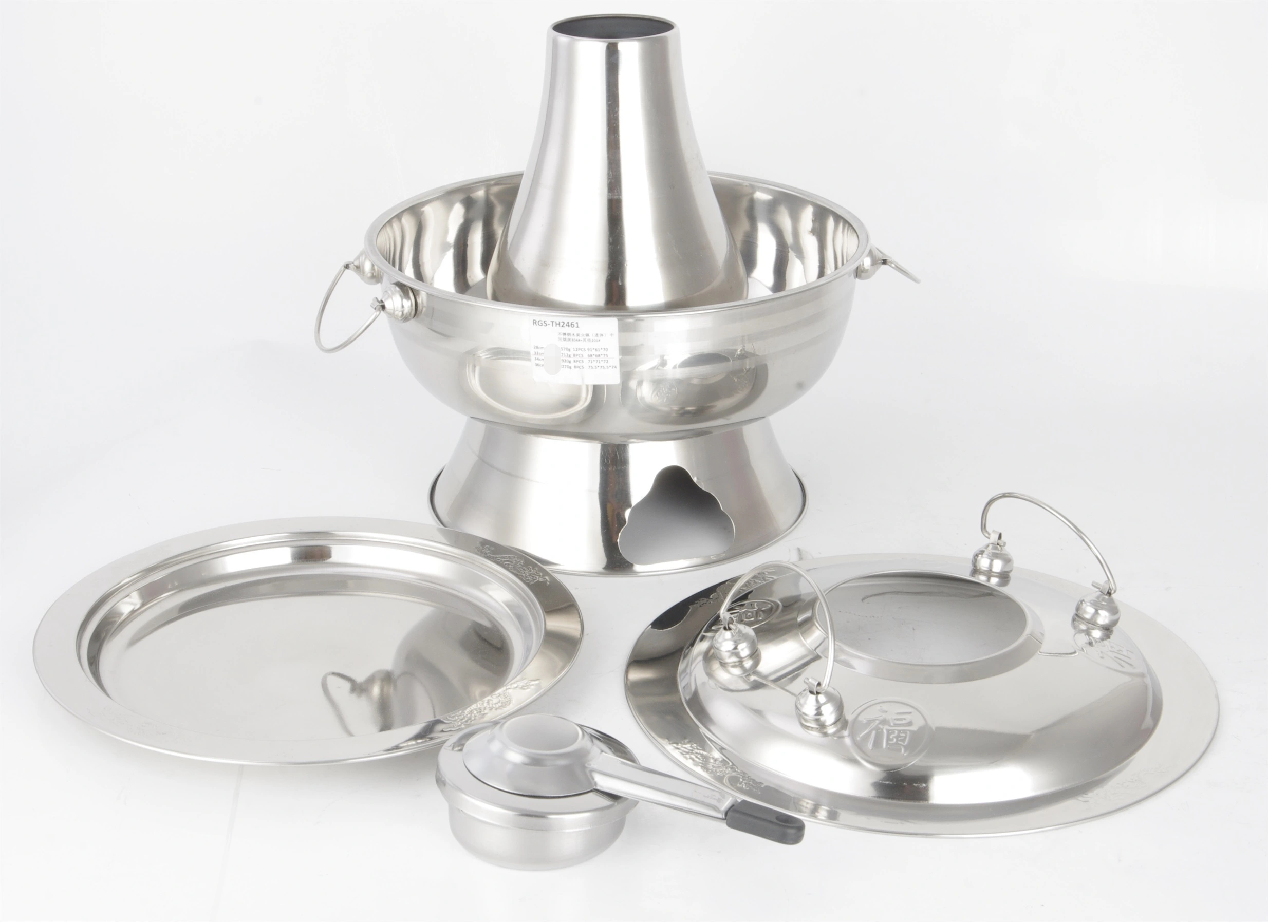 STAINLESS STEEL CHINESE BUFFET HUOGUO HOT POT  RGS-TH2461 1