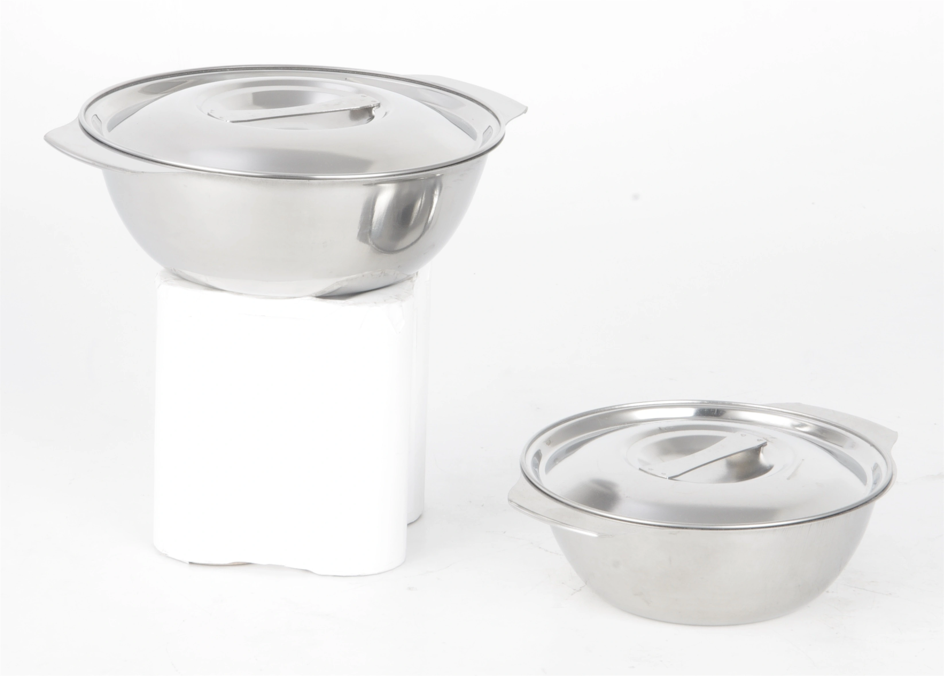 STAINLESS STEEL POT FOR COOKING VEGETVATLE WITH STEEL LID RGS-TT625 1