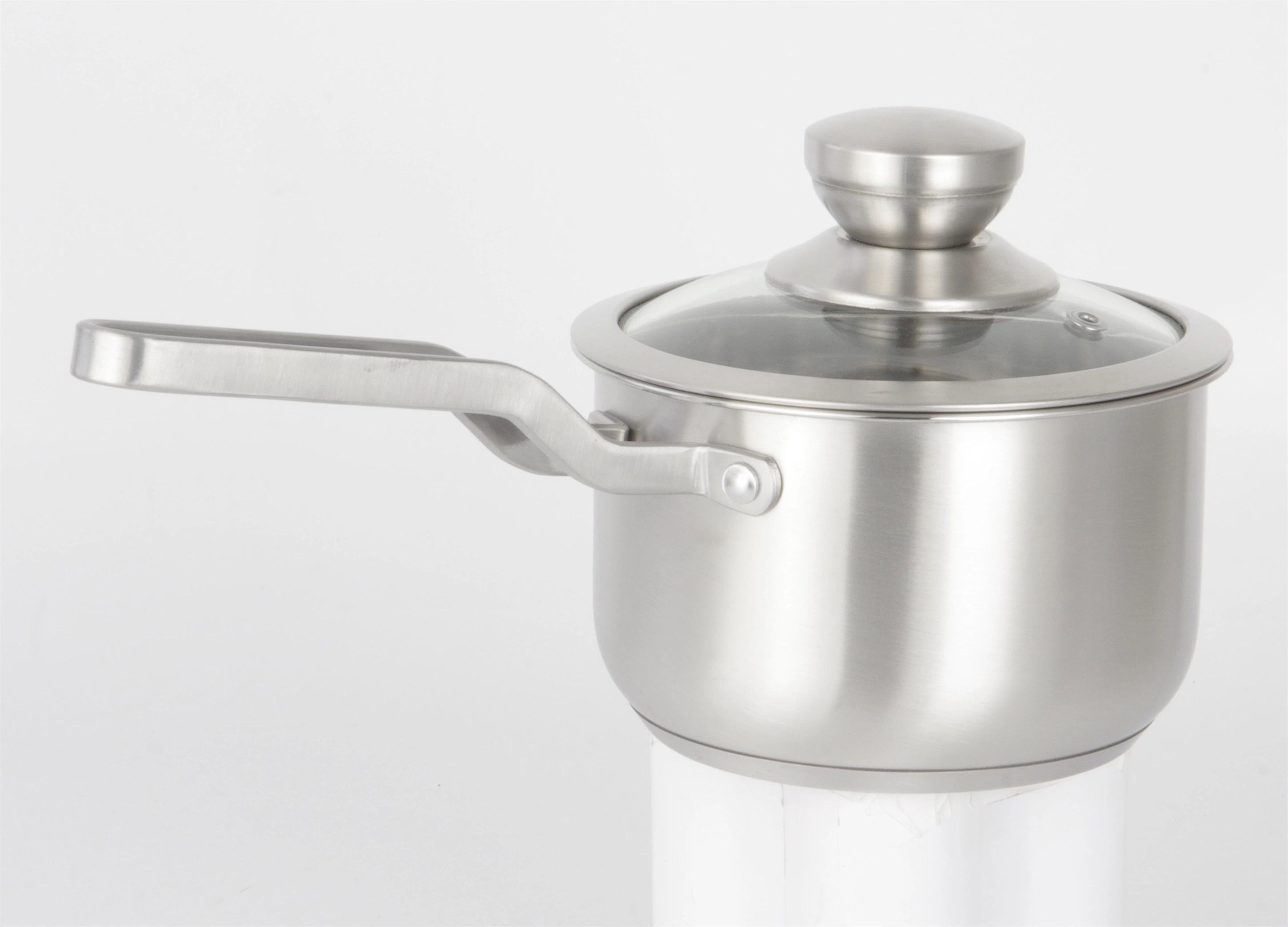 Wholesale STAINLESS STEEL SS304 EUOPEAN MILK PAN WITH STEEL HANDLE RGS-TN4122 With Good Price-Evergreen 1