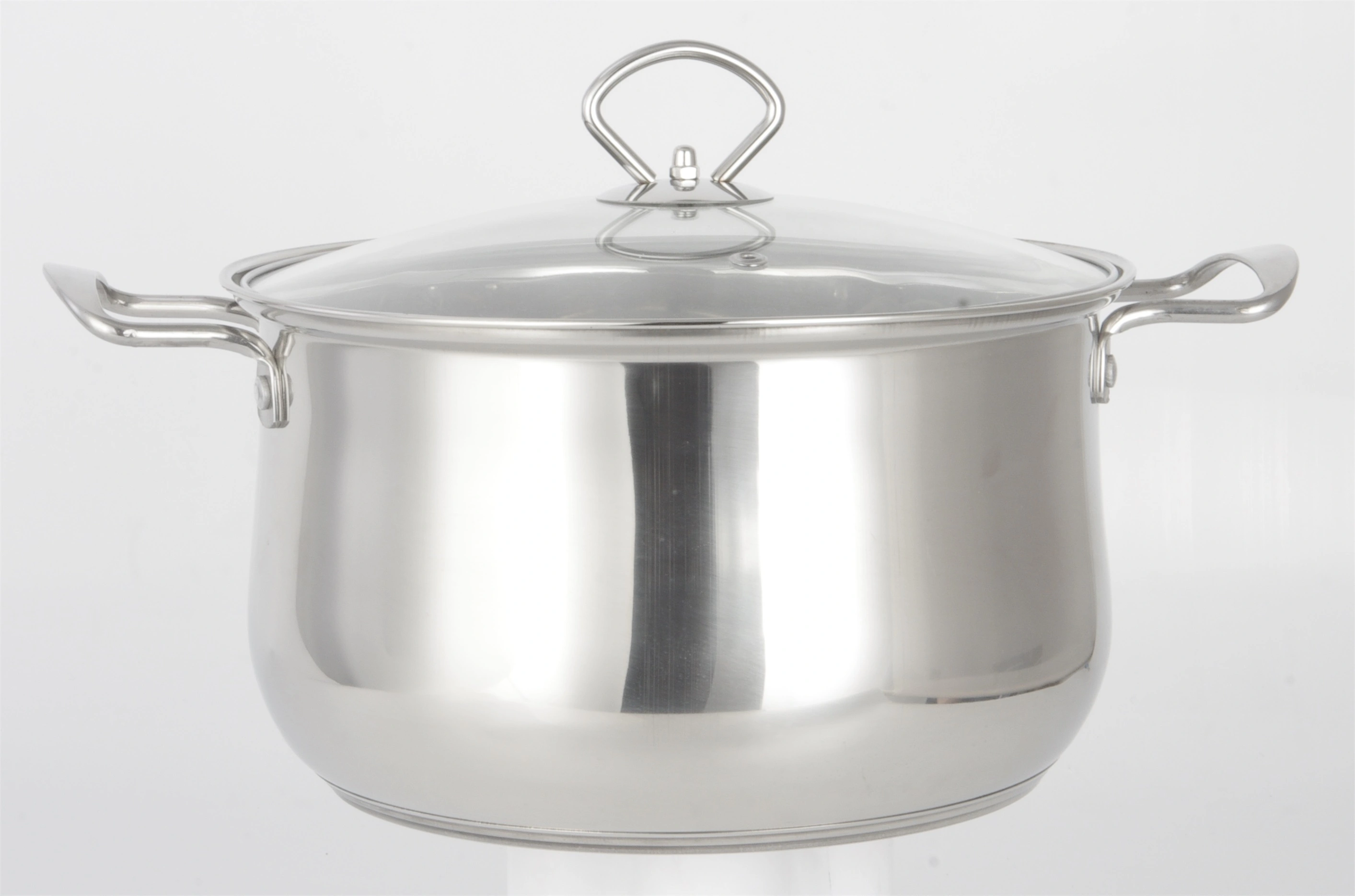 China Professional STAINLESS STEEL STOCK POT WITH STEEL HANDLE RGS-TT13006 Factory 1