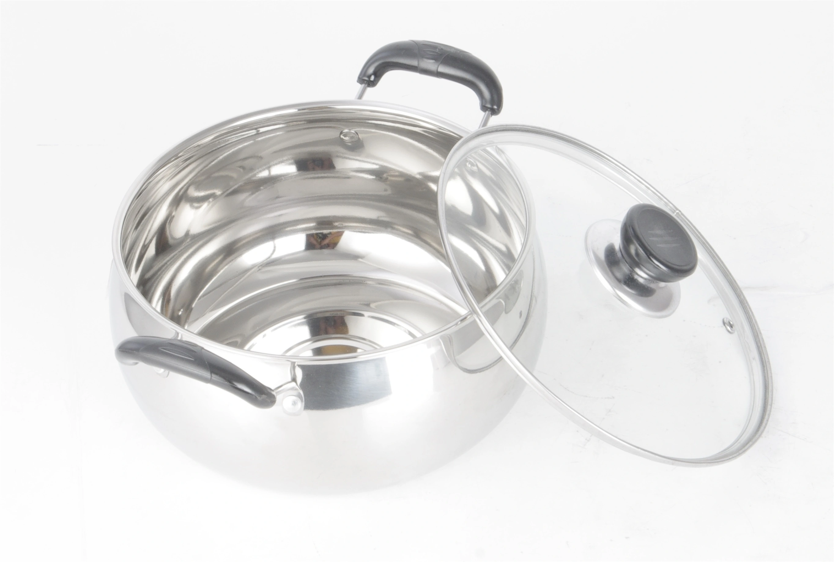 Custom STAINLESS STEEL STOCK POT WITH SINGLE BOTTOM RGS-TT4801-D Factory From China 1