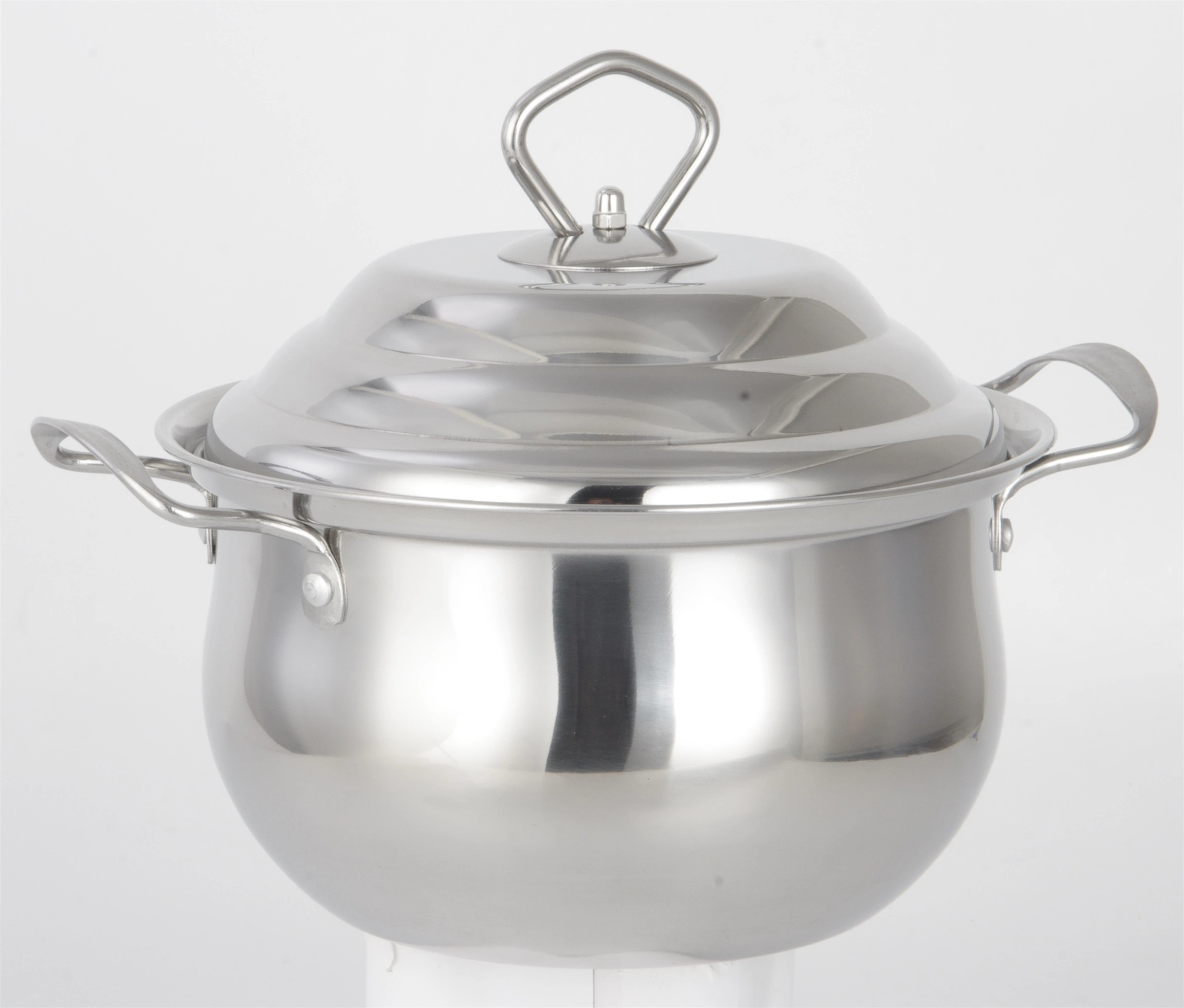 High Quality STAINLESS STEEL STOCK POT WITH LINE HANDLE RGS-TT4135 Wholesale-Evergreen 1