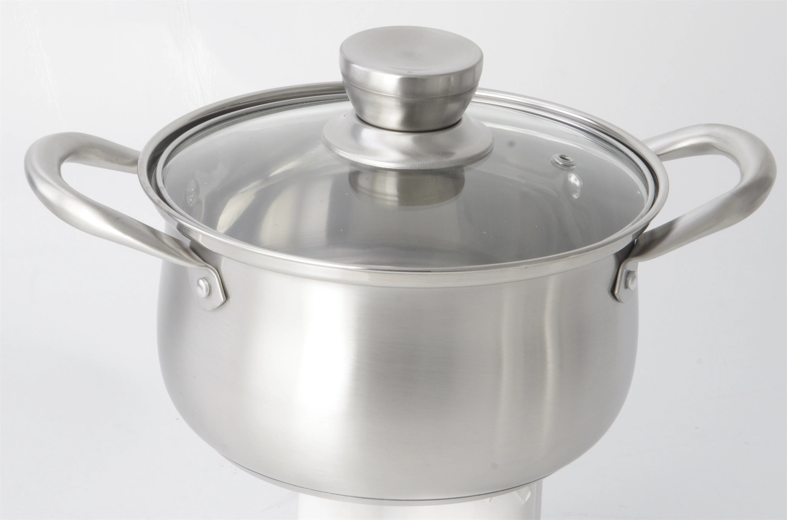 Wholesale STAINLESS STEEL SS304 FOOD GRADE STEEL HANDLE STOCK POT RGS-TT1224 From China-Evergreen 1