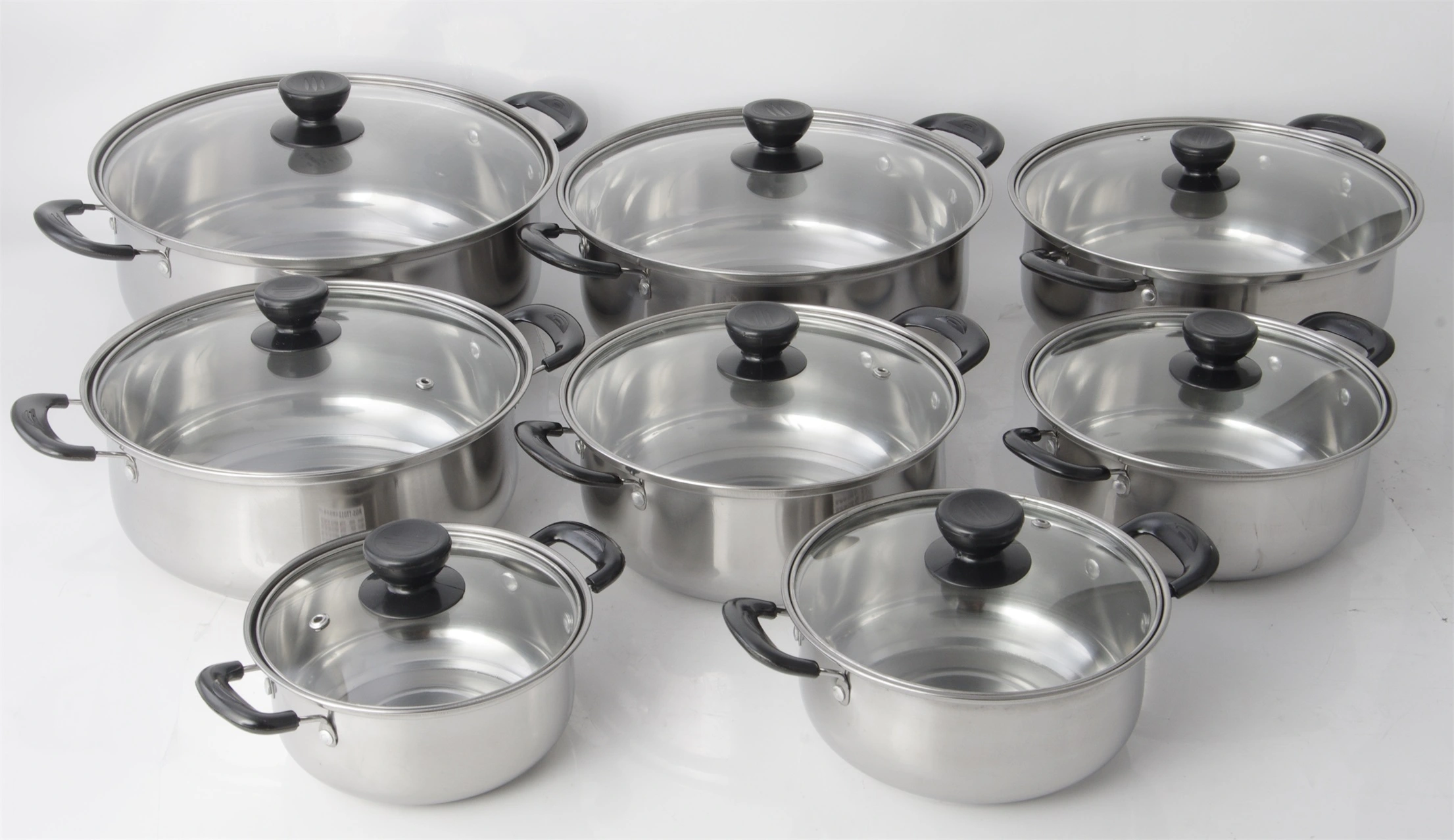 STAINLESS STEEL STOCK POT WITH DOUBLE HANDLE RGS-TT011 1