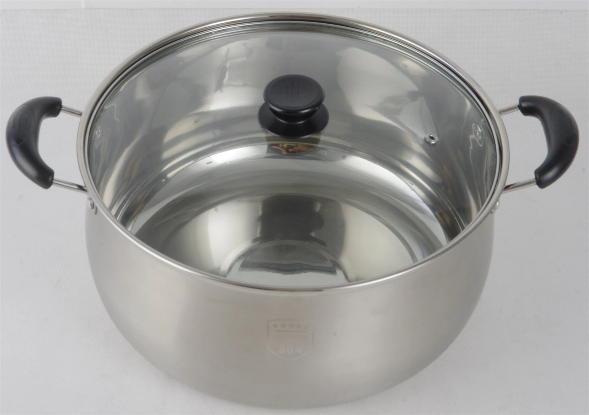 Wholesale STAINLESS STEEL STOCK POT WITH BAKELITE HANDLE&SINGLE BOTTOM RGS-TT5841 With Good Price-Evergreen 1