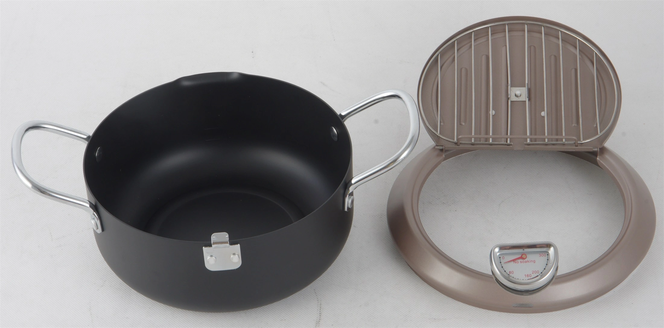Good Quality Iron with coating Frying pot RGS-TT5571 Factory 1
