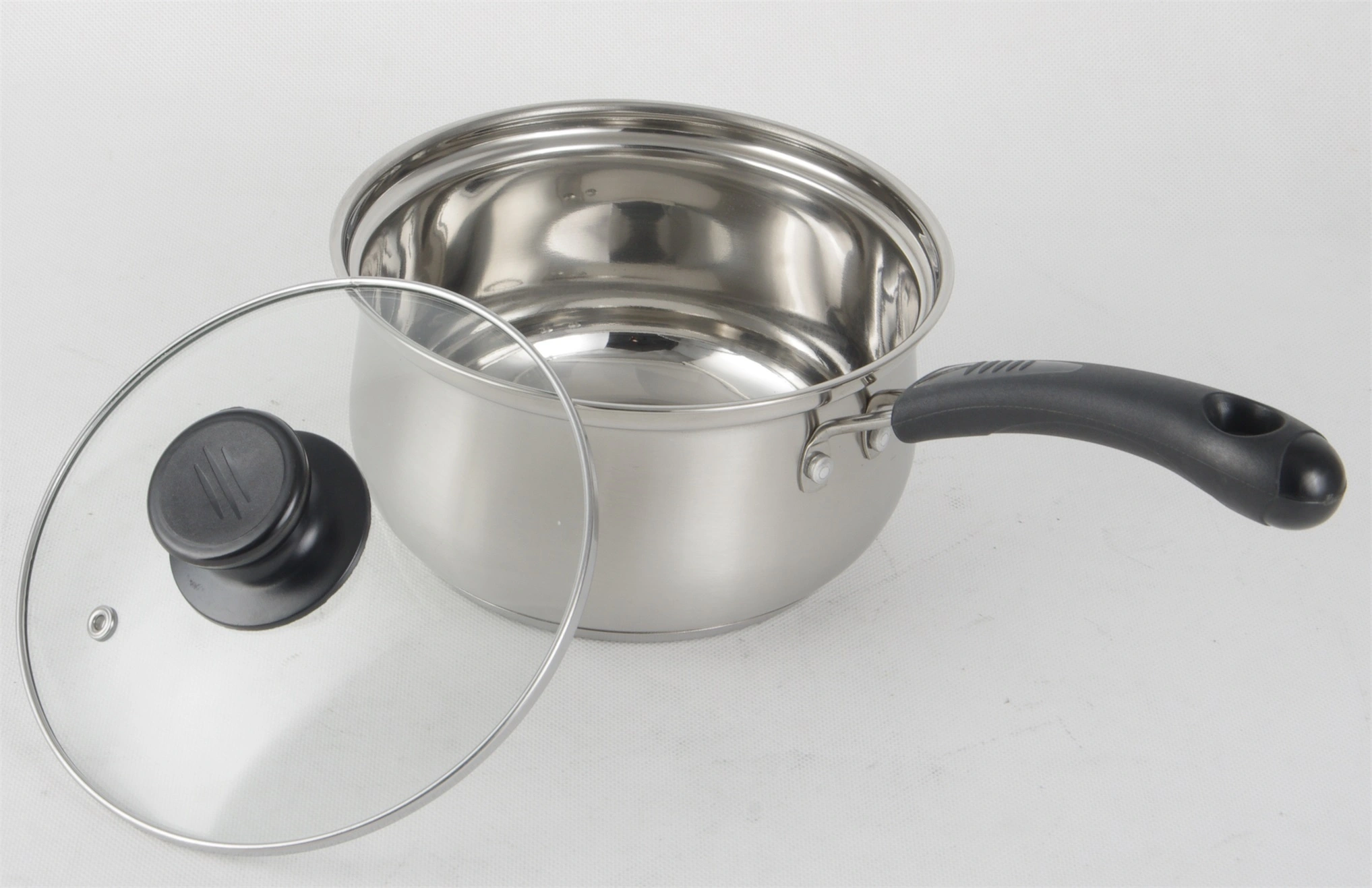 China STAINLESS STEEL SS304 MILK PAN WITH DOUBLE BOTTOM RGS-TN5842 Wholesale-Evergreen 1