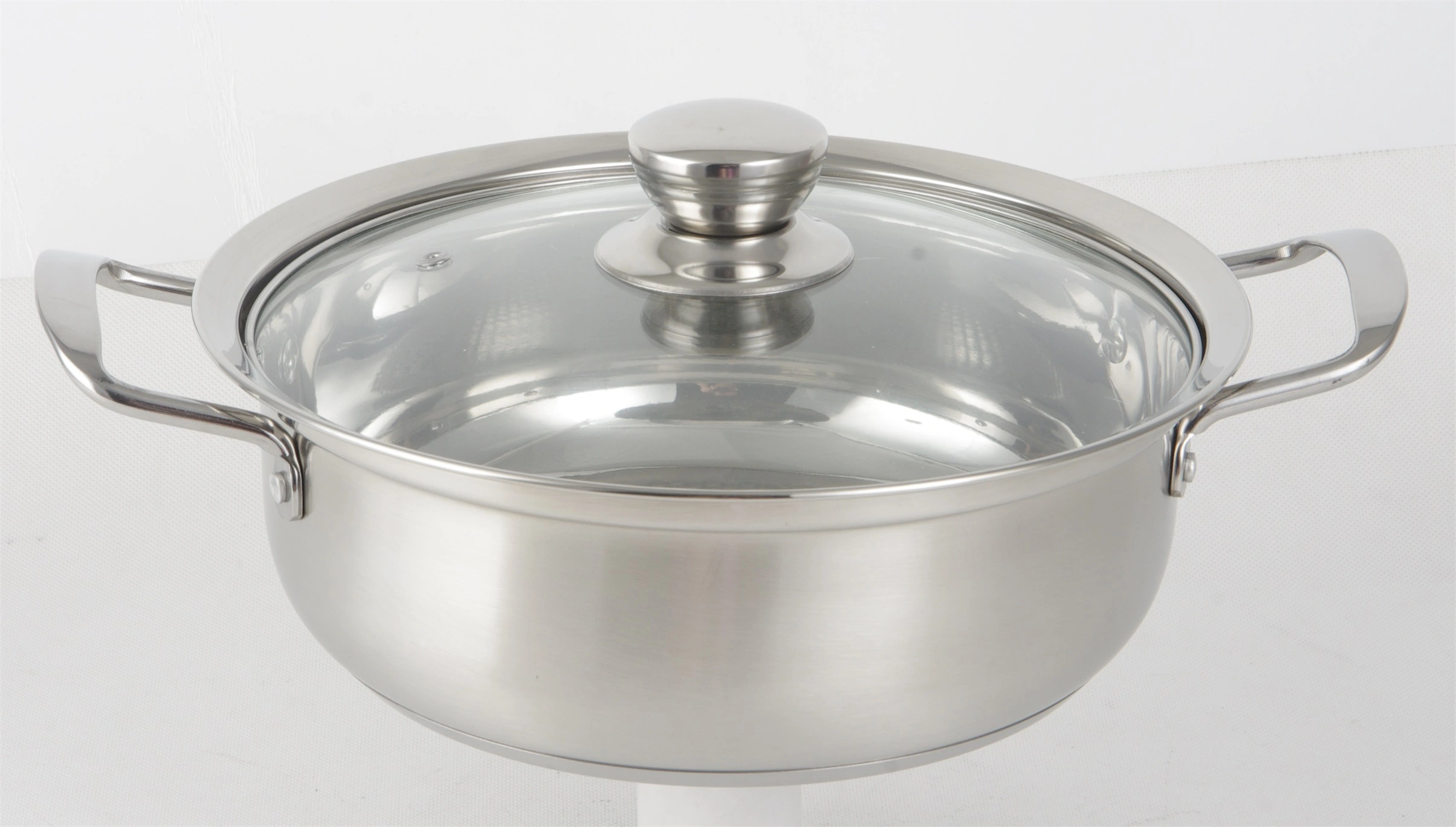 High Quality STAINLESS STEEL SS304 STOCK POT WITH DOUBLE BOTTOM RGS-TH5841 Wholesale-Evergreen 1