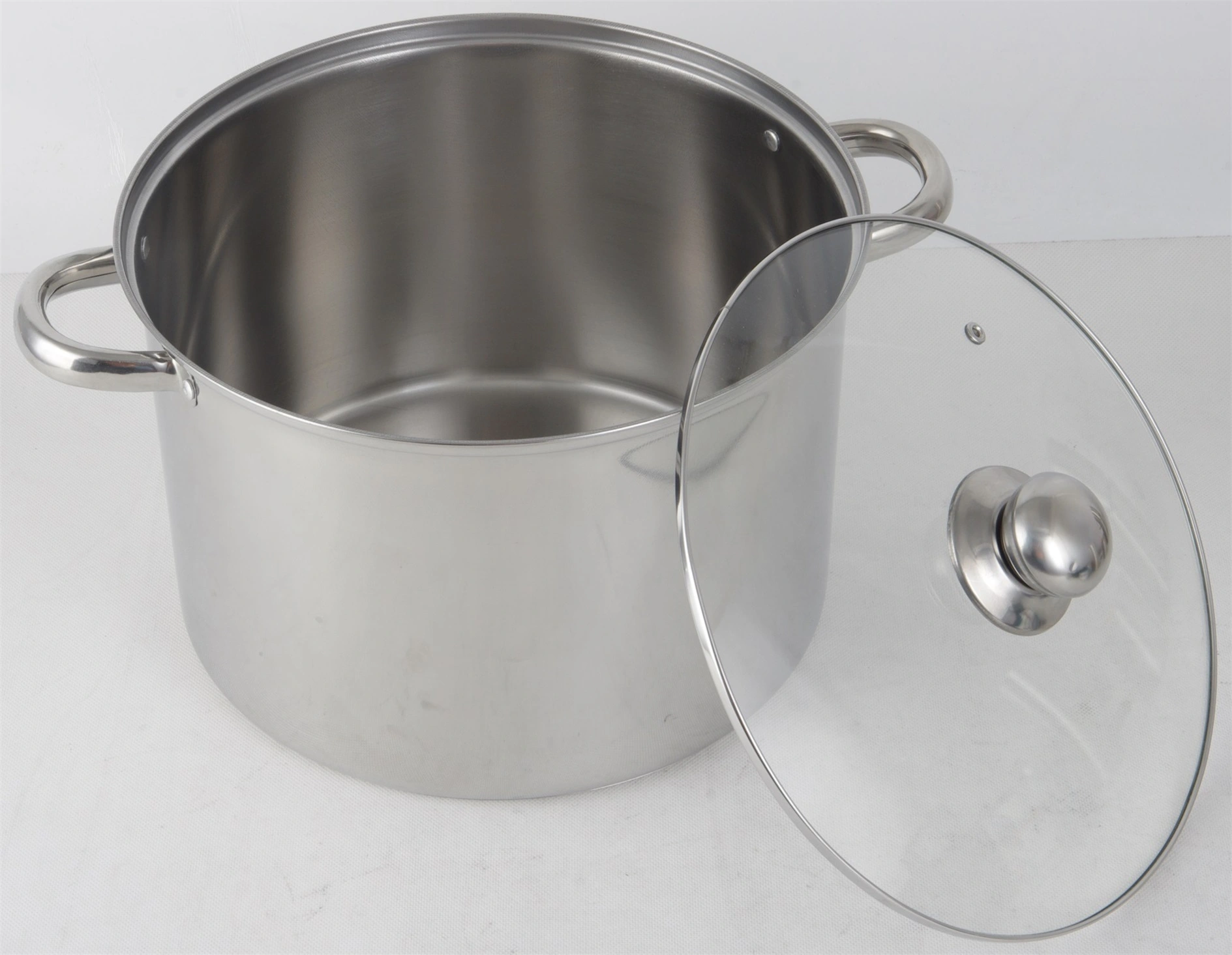 Professional STAINLESS STEEL HIGH STOCK POT WITH DOUBLE BOTTOM RGS-TG934 Supplier-Evergreen 1