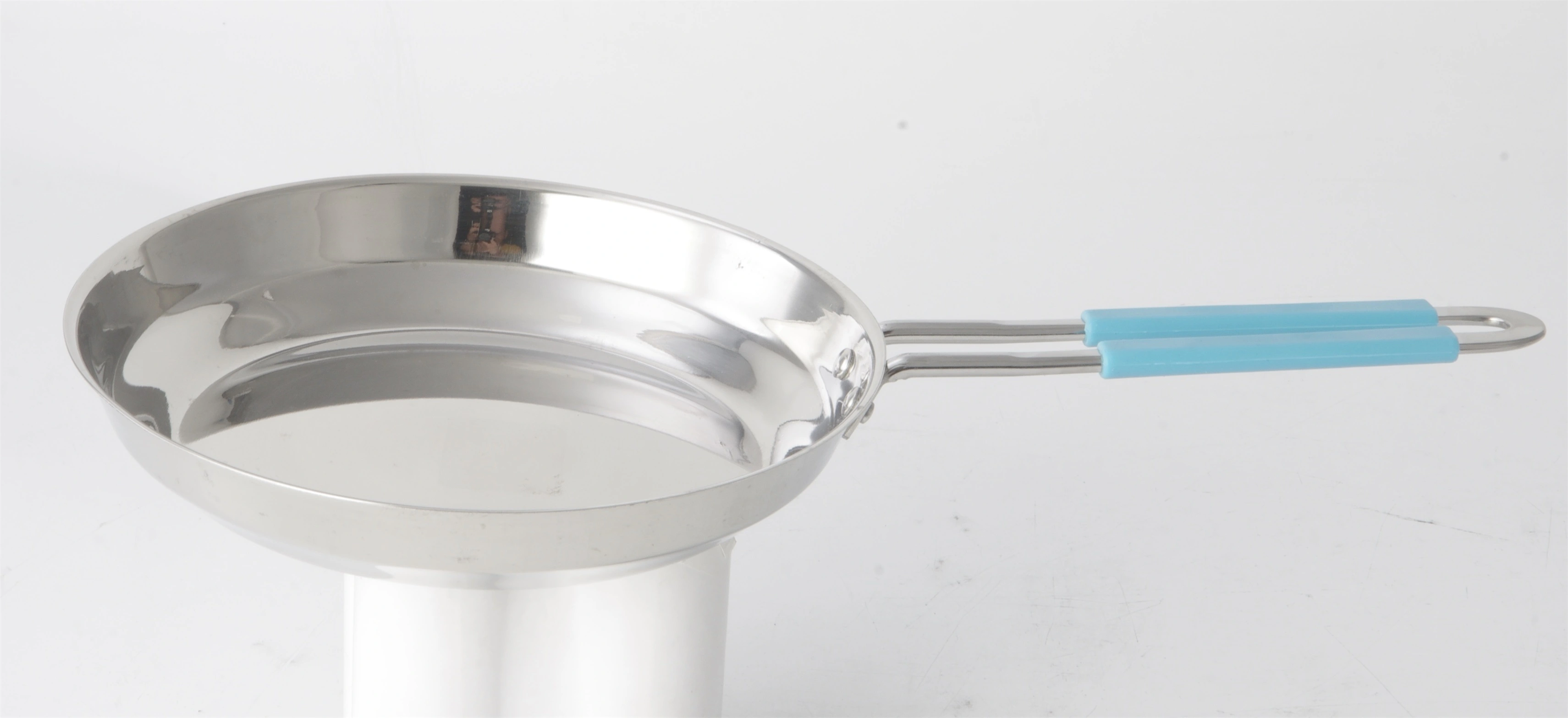High Quality STAINLESS STEEL FRYING PAN SS201 RGS-VP5041 Wholesale-Evergreen 1