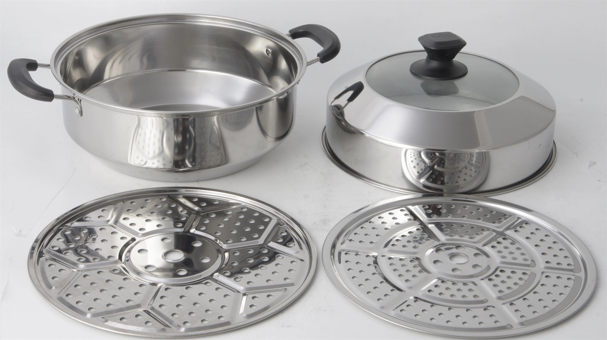 Wholesale STAINLESS STEEL SS410 MULTI PURPOSE STEAMER RGS-TZ5091 From China-Evergreen 1