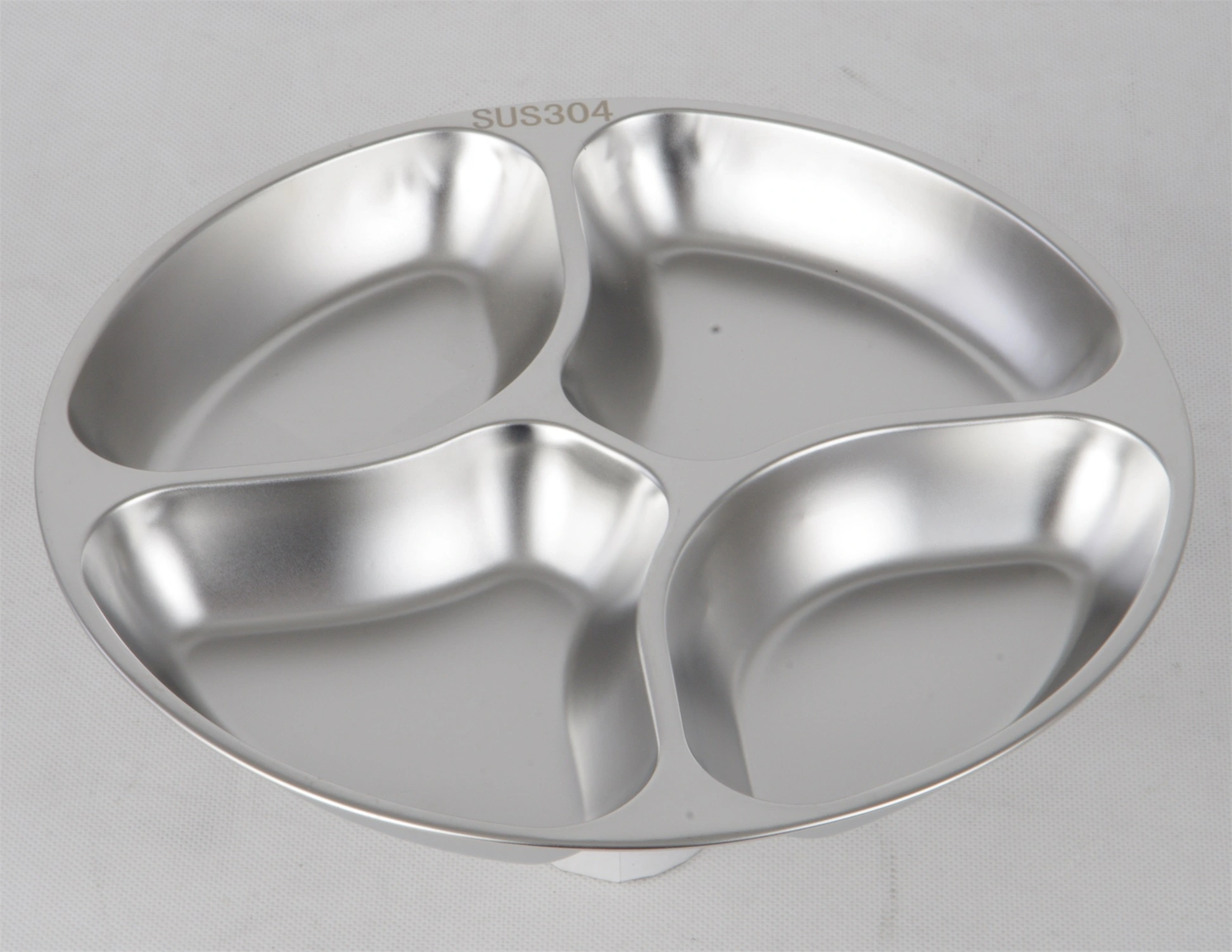 Professional STAINLESS STEEL SS304 ROUND DINNER DISH RGS-FC5304 Factory From China-Evergreen 1