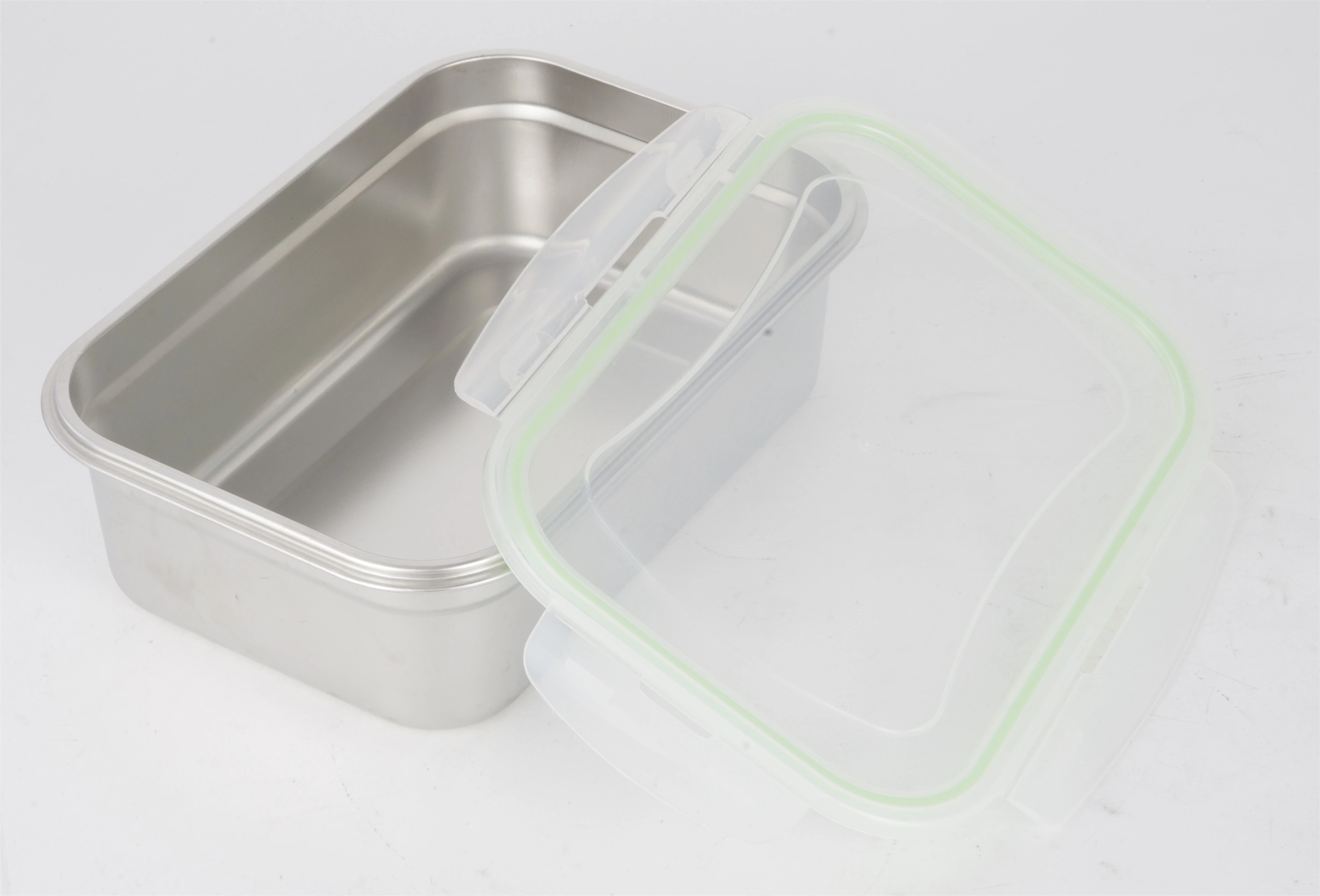 High Quality STAINLESS STEEL SS201 LUNCH BOX WITH LID RGS-FW701&FW702 With Good Price-Evergreen 1