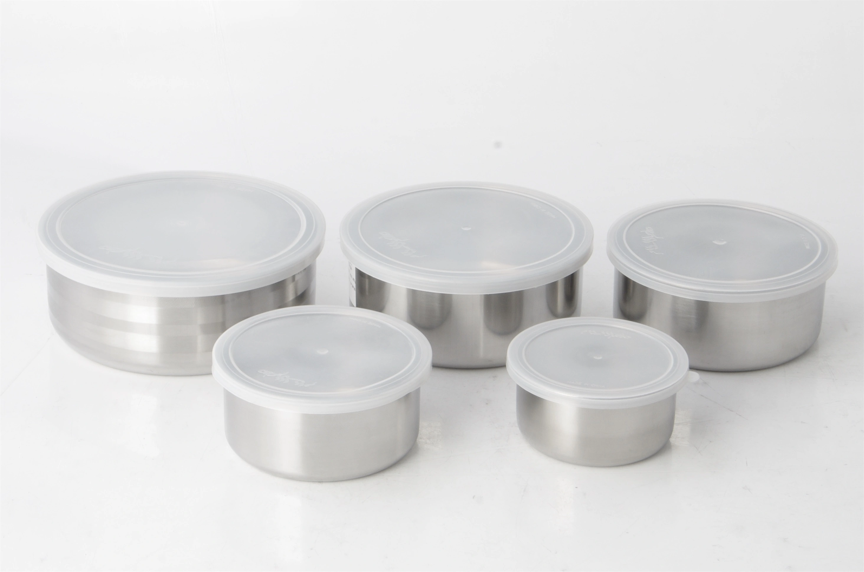Factory Price STAINLESS STEEL FRESH KEEPING BOX 5PCS BOX RGS-FW1921-T Wholesale-Evergreen 1