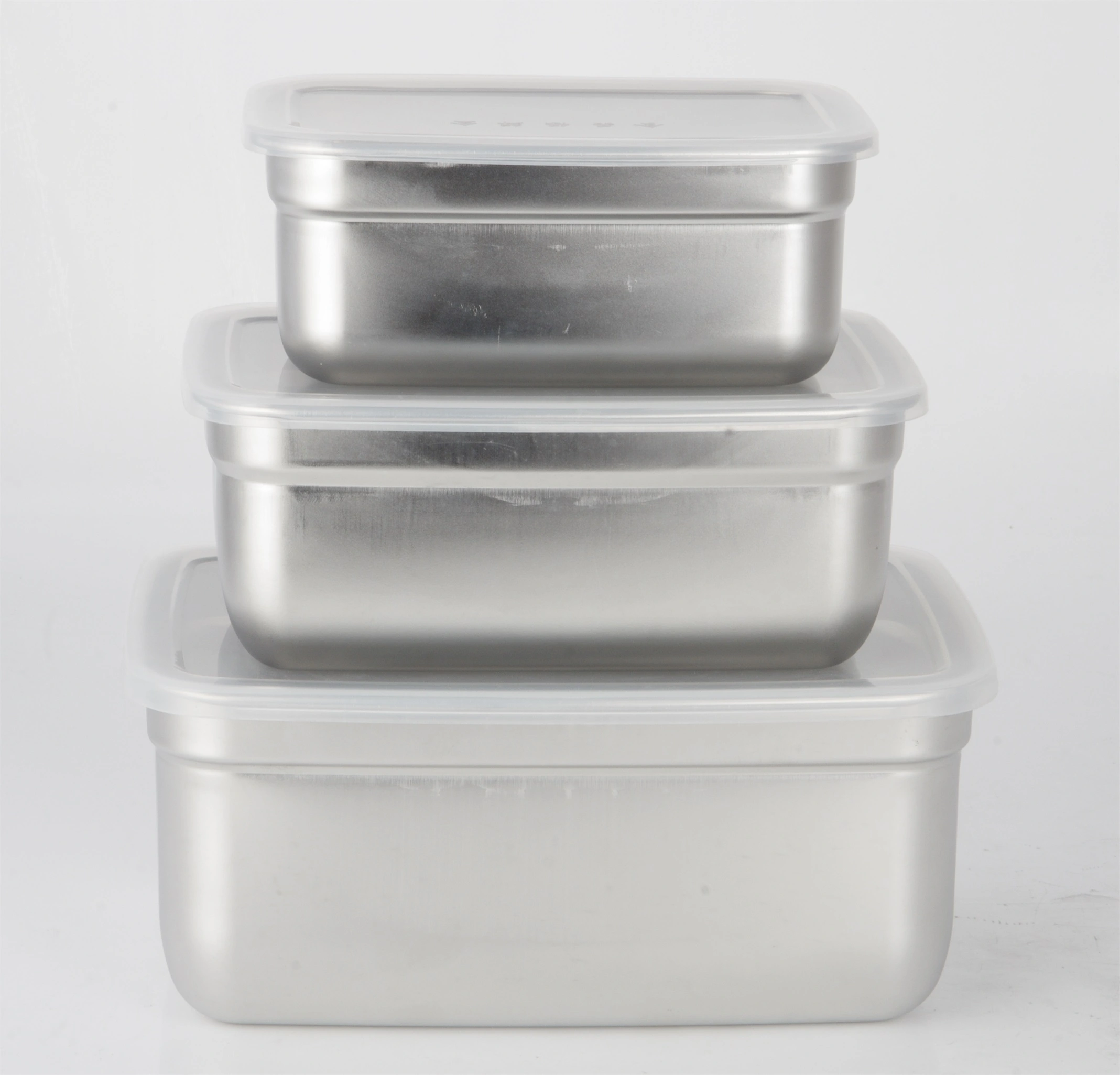 Factory Price STAINLESS STEEL LUNCH BOX FRESH KEEPING BOX RGS-FW2271 Supplier-Evergreen 1