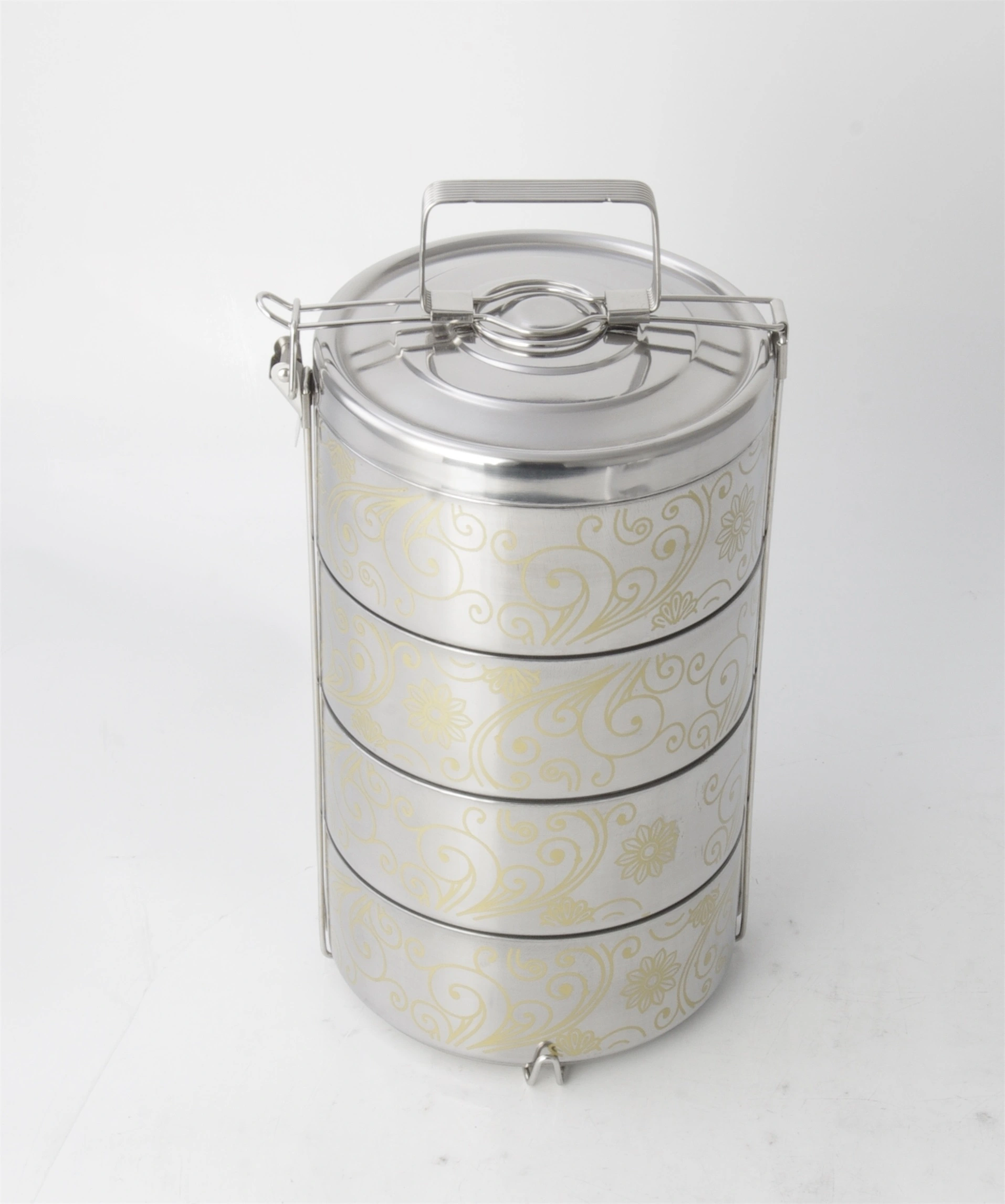 Professional STAINLESS STEEL SS410 POTABLE LUNCH BOX RGS-GC2393-C Factory From China-Evergreen 1