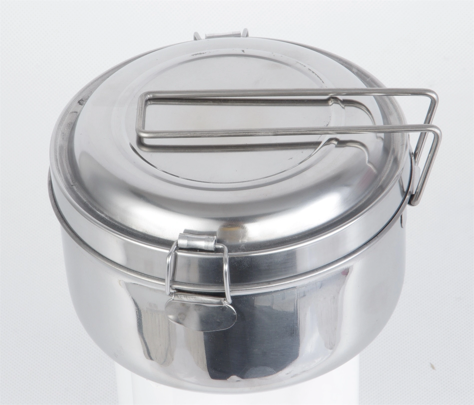 Custom STAINLESS STEEL SS410 ROUND LUNCH BOX RGS-GC4581 Factory From China 1