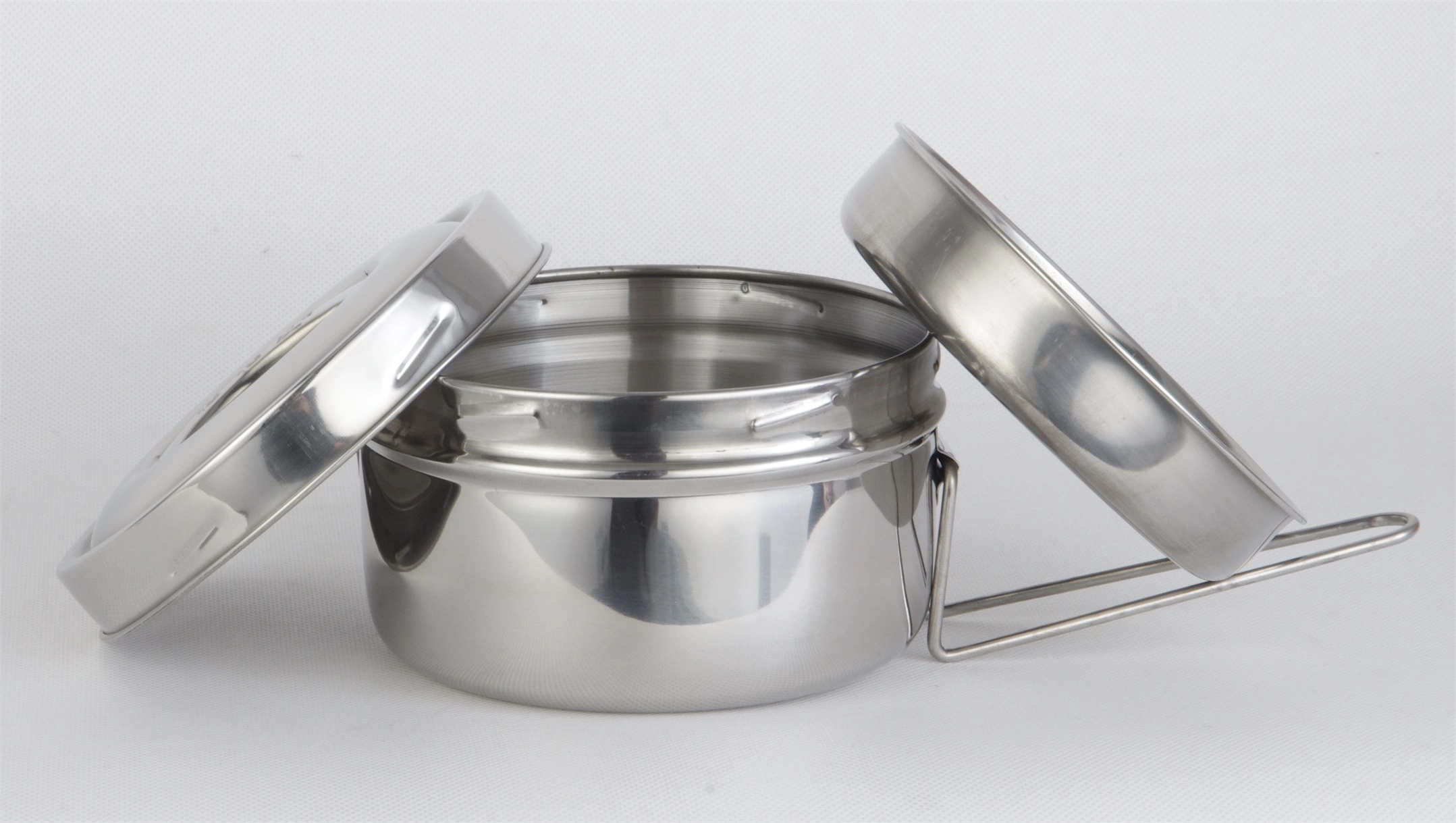 Professional STAINLESS STEEL SS201 ROUND LUNCH BOX WITH SCREW MOUNT RGS-GC4585 Supplier-Evergreen 1