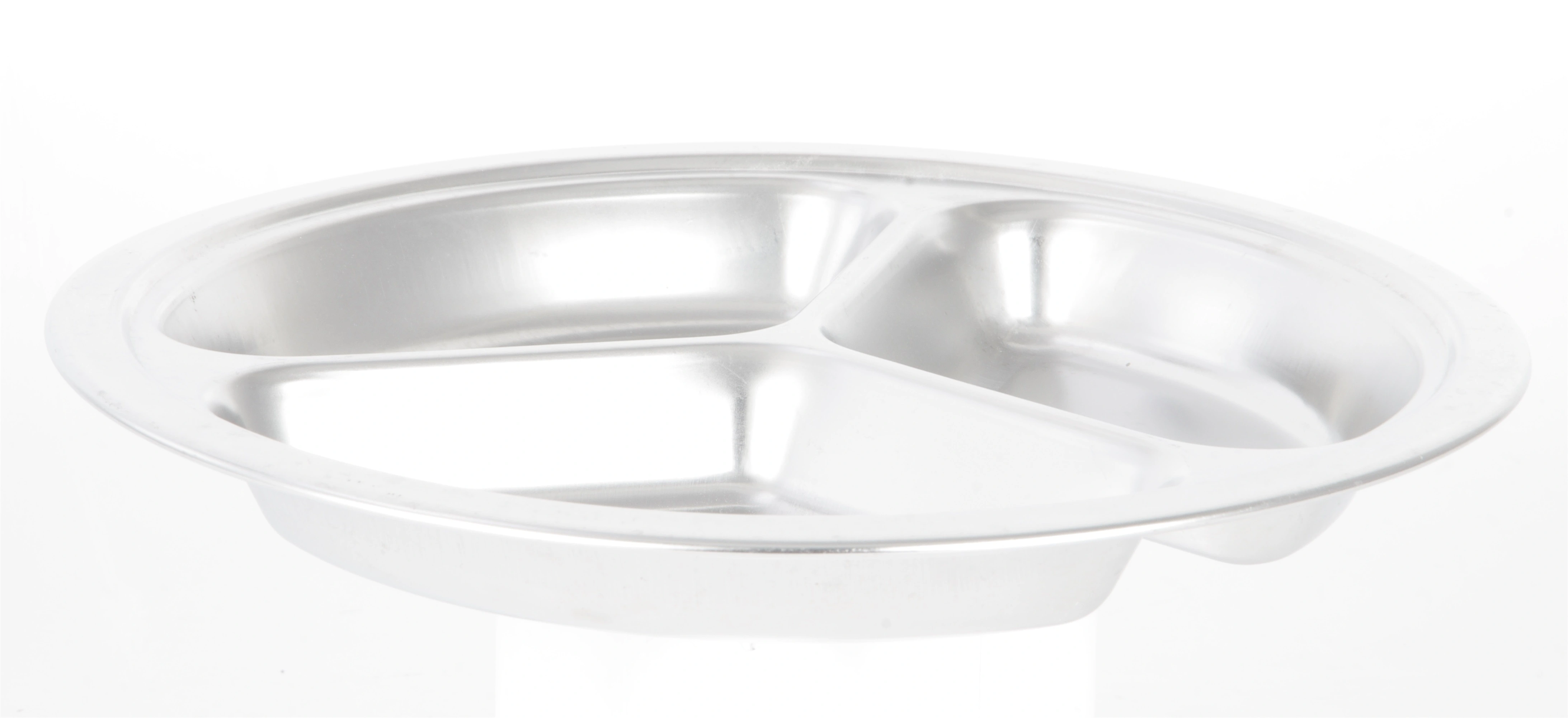 STAINLESS STEEL LUNCH DISH SNACK PLATE RGS-GC19001 SS201 High Quality Supplier In China 1