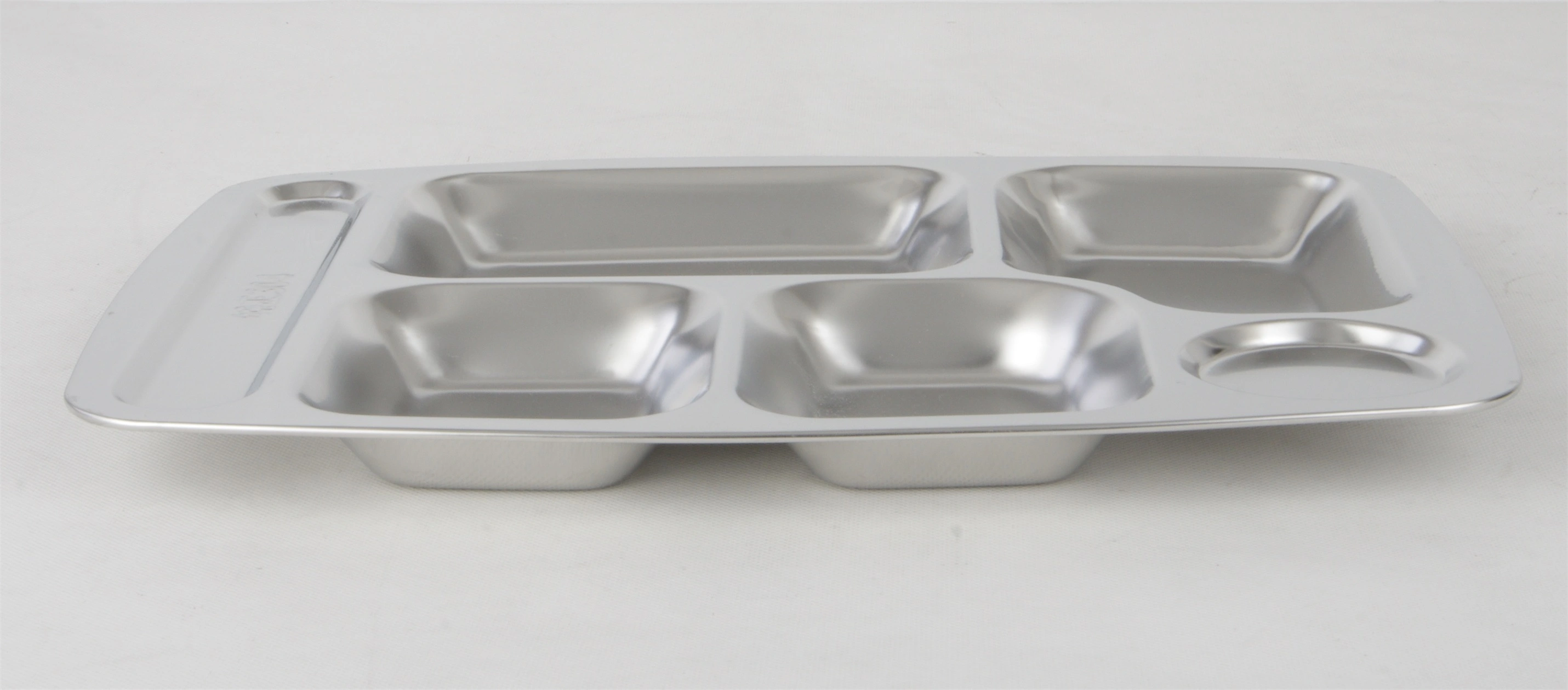 High Quality STAINLESS STEEL LUNCH DISH SNACK PLATE RGS-GC54615 Factory 1