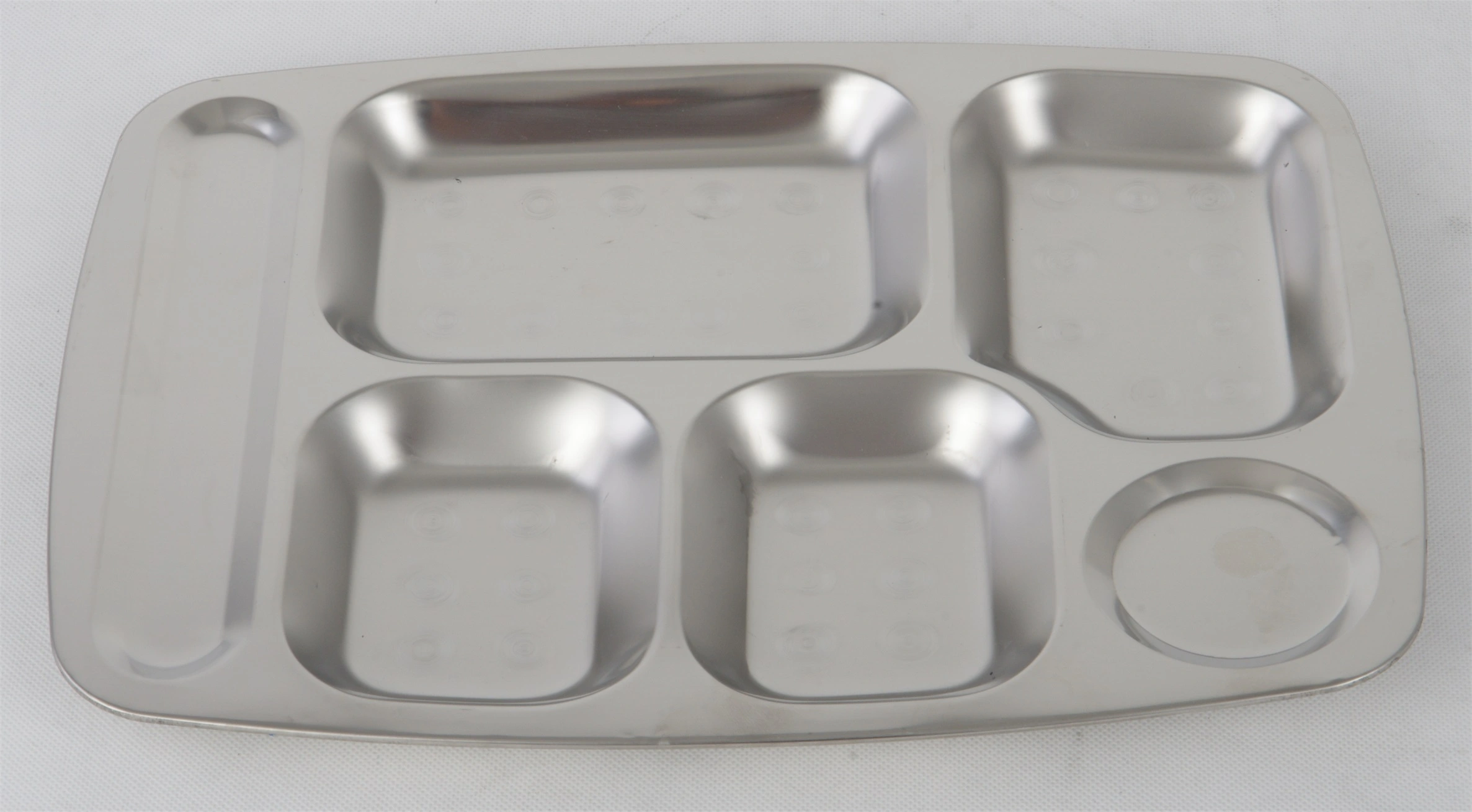 Wholesale STAINLESS STEEL SNACK PLATE LUNCH DISH RGS-GC54633 With Good Price-Evergreen 1