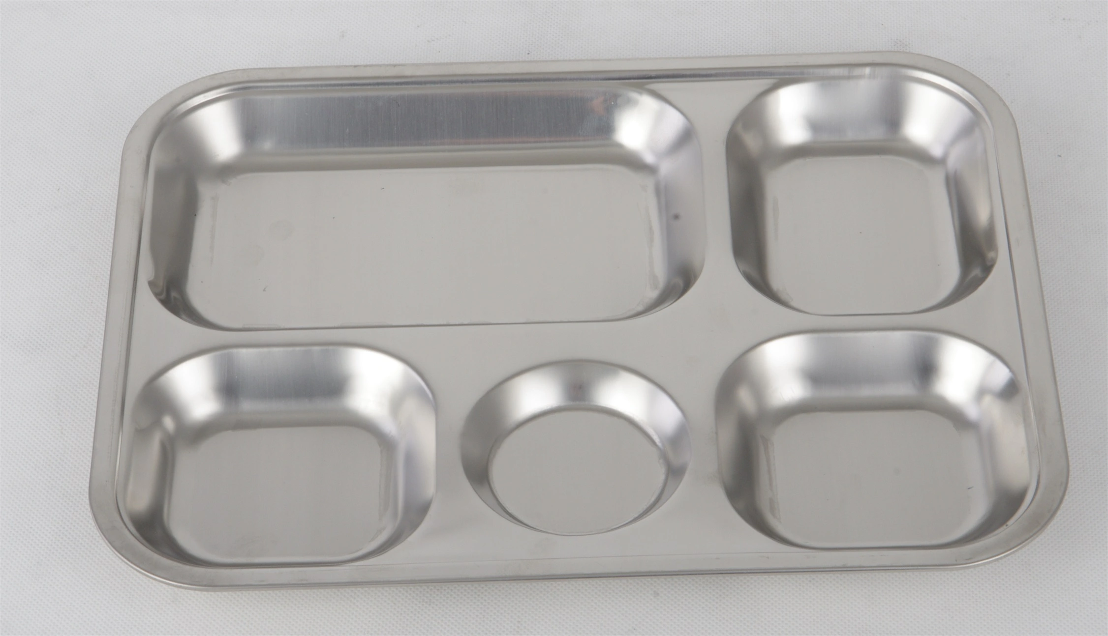 China Professional STAINLESS STEEL SNACK PLATE LUNCH DISH RGS-GC54637 Factory 1