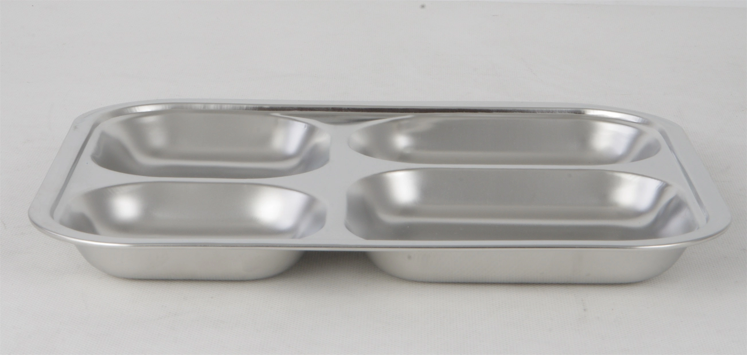 Wholesale STAINLESS STEEL SNACK PLATE LUNCH DISH RGS-GC54640 From China-Evergreen 1