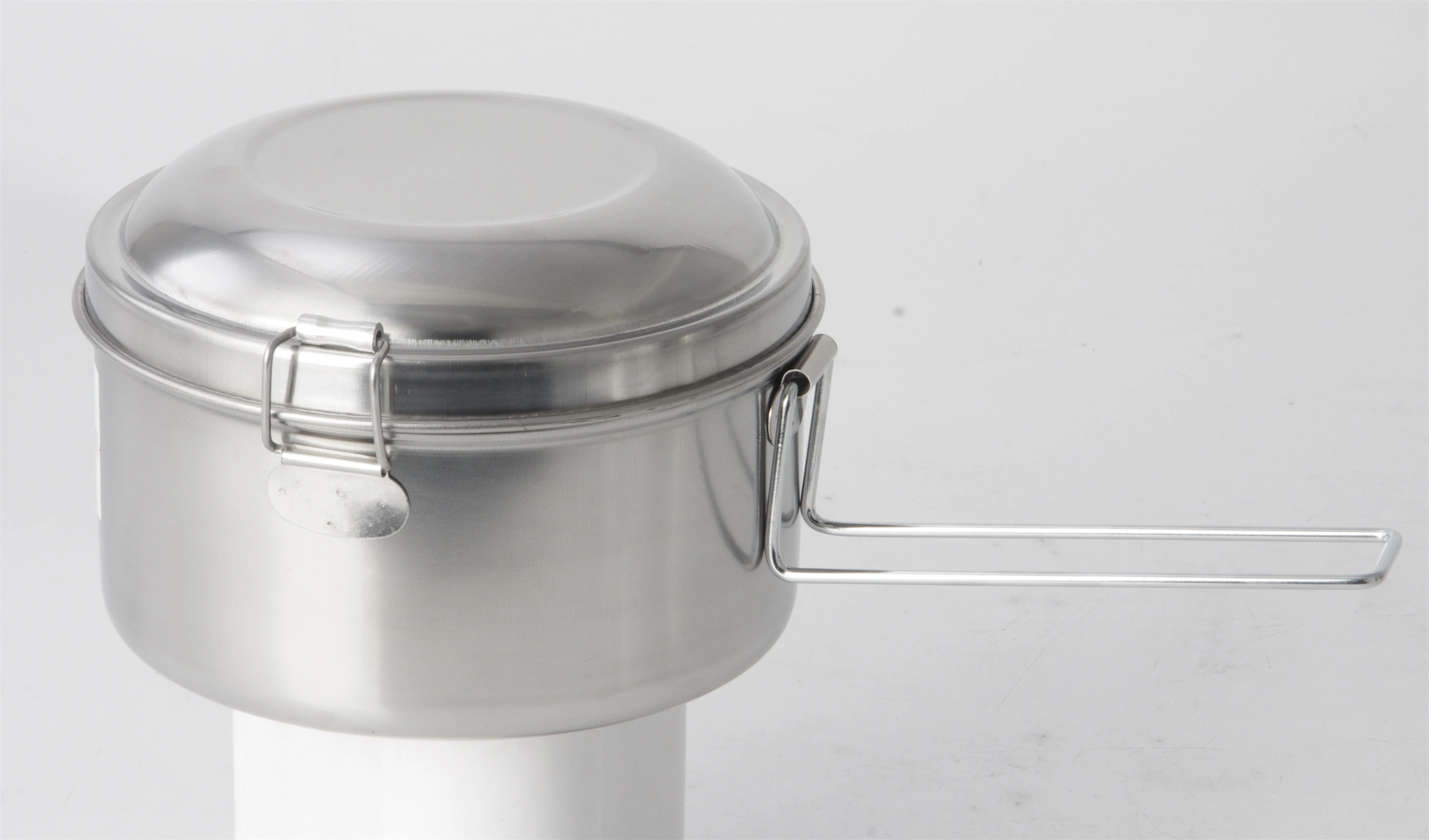 High Quality STAINLESS STEEL SS410 ROUND LUNCH BOX RGS-GG1926 Wholesale-Evergreen 1