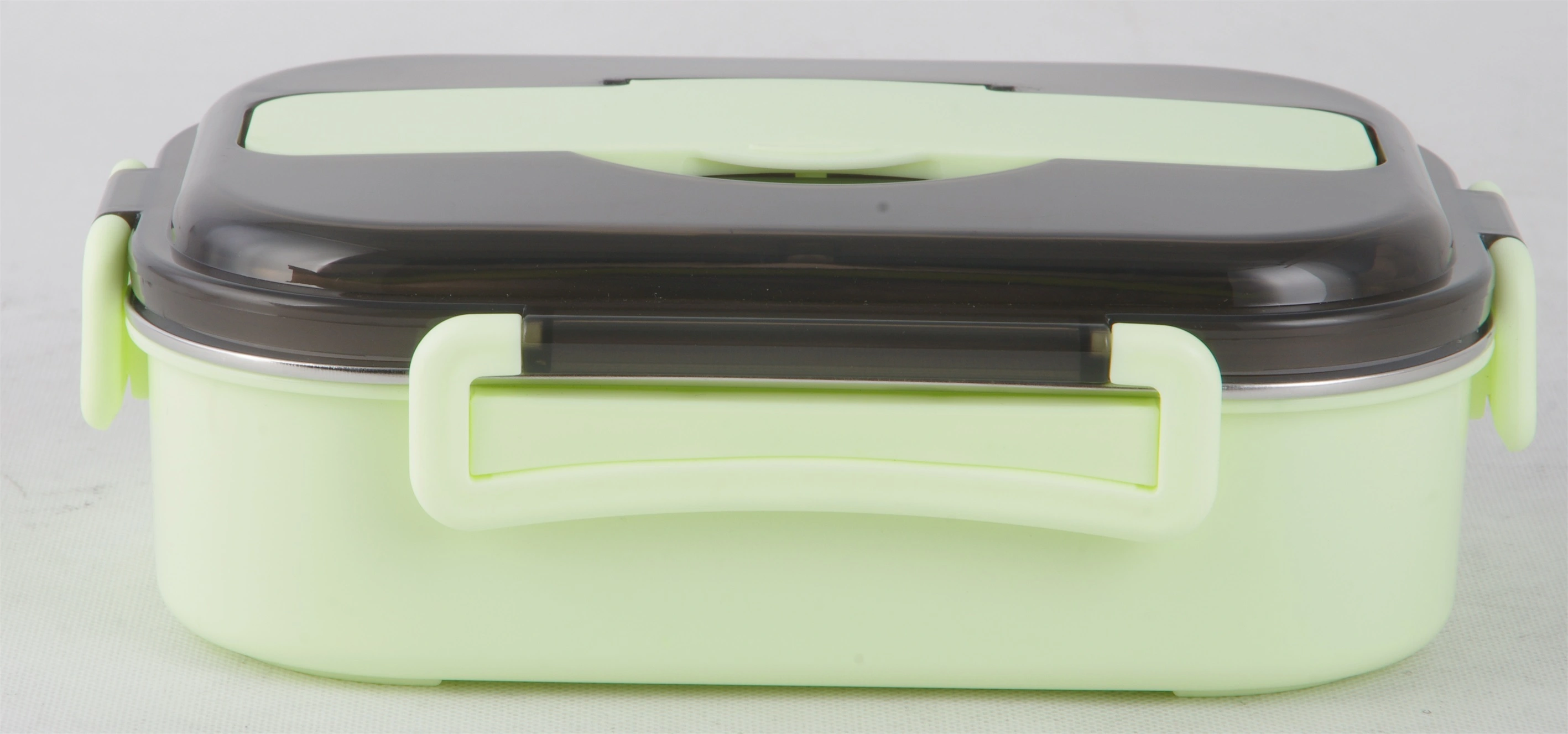 STAINLESS STEEL LUNCH BOX LUNCH PLATE WITH LID  RGS-GH252 1