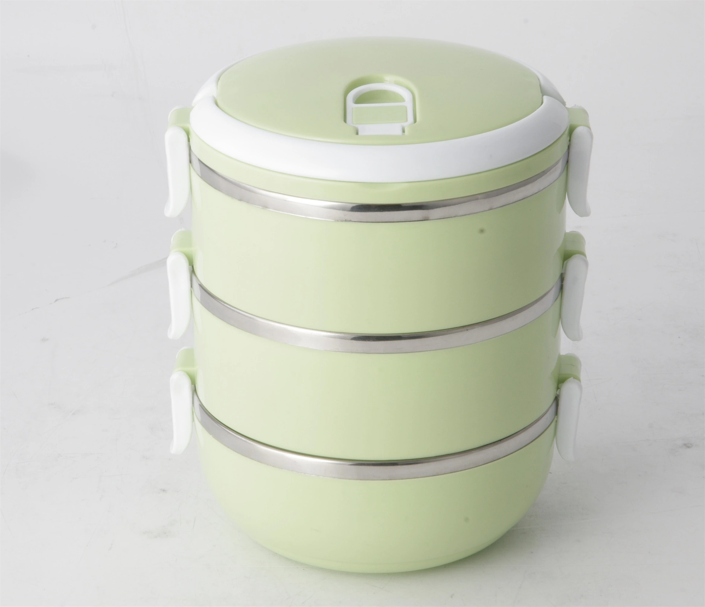 STAINLESS STEEL LUNCH BOX WITH HANDLE RING RGS-GH3738 1