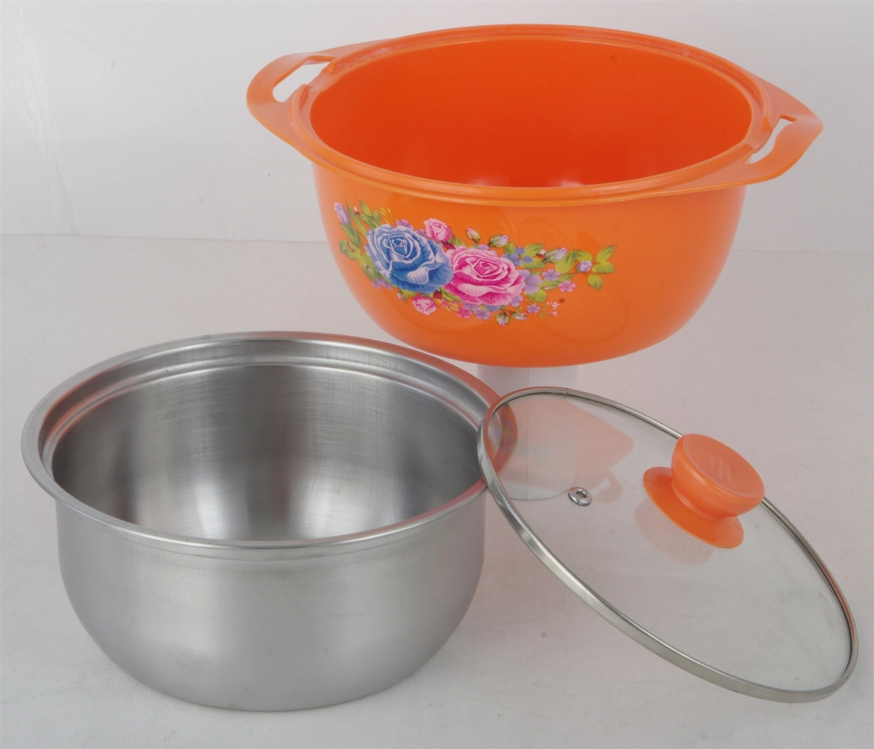 stainless steel SS201 multi-purpose cooking pot RGS-GH5497 1