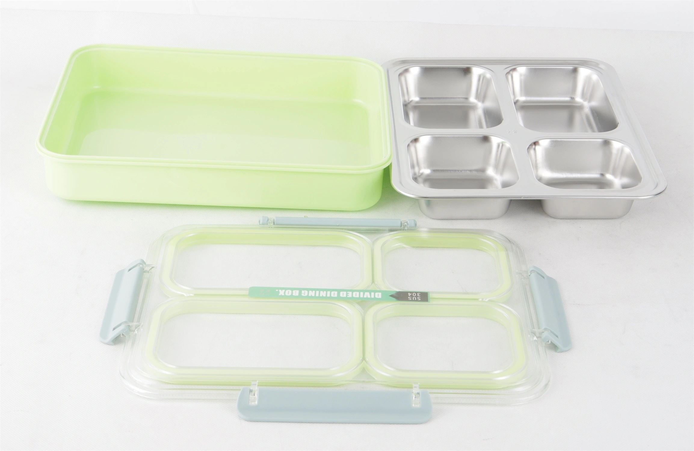 STAINLESS STEEL SS304  Anti overflow lunch box RGS-GH5551 1