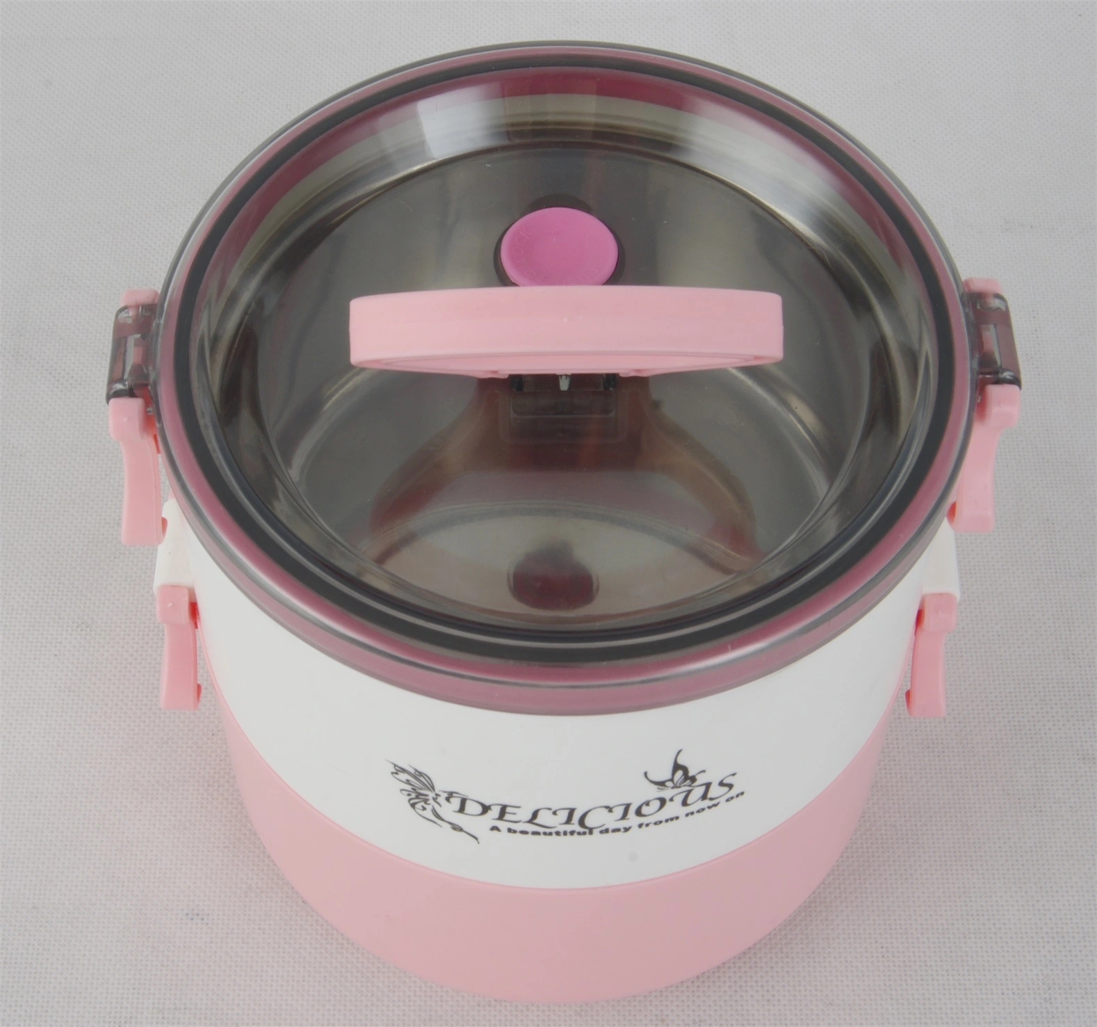 Stainless Steel Dinnerware Round Lunch Box Food Box Rgs-gh55810 1