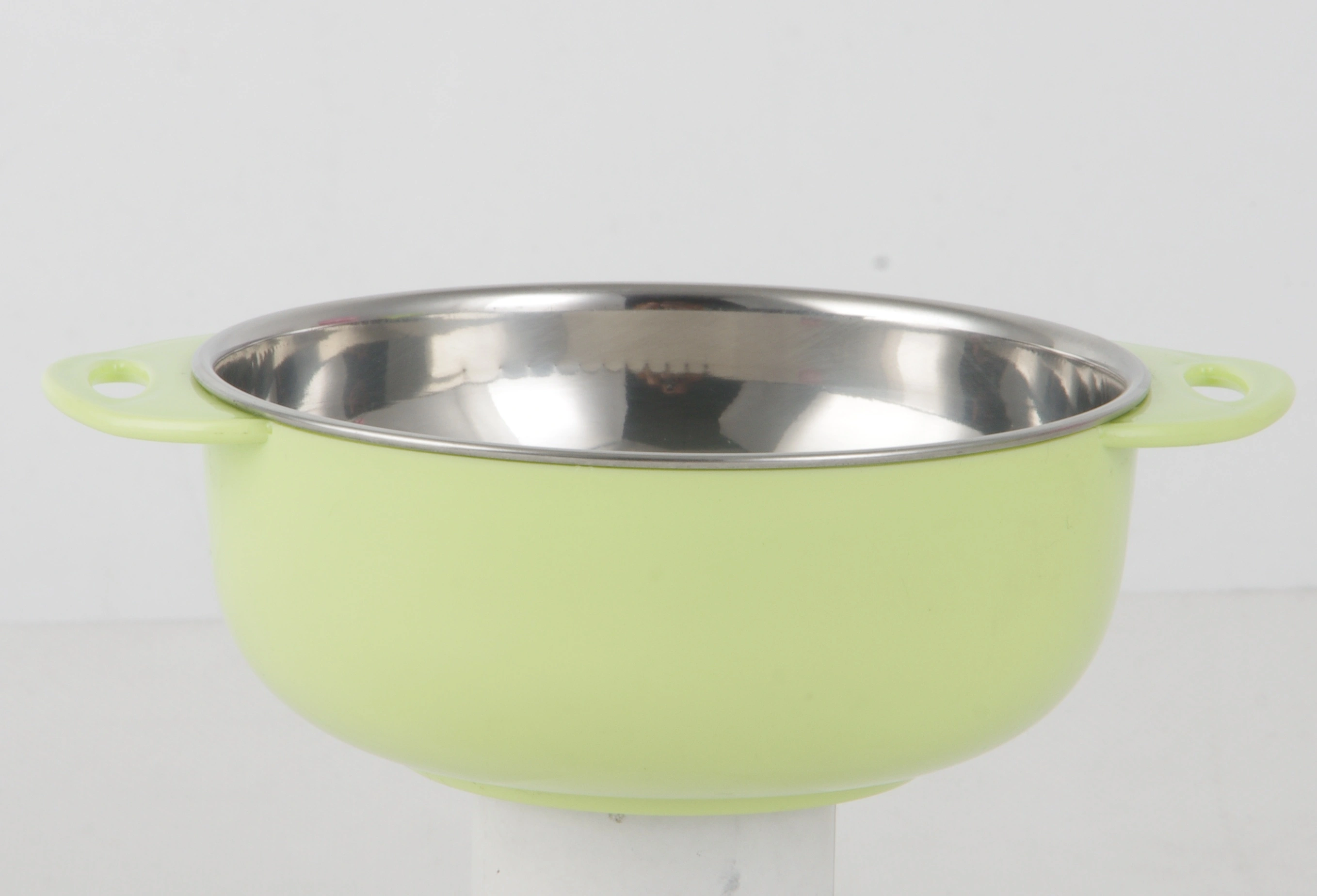 STAINLESS STEEL  BOWL WITH DOUBLE HANDLE RGS-GH55818 1