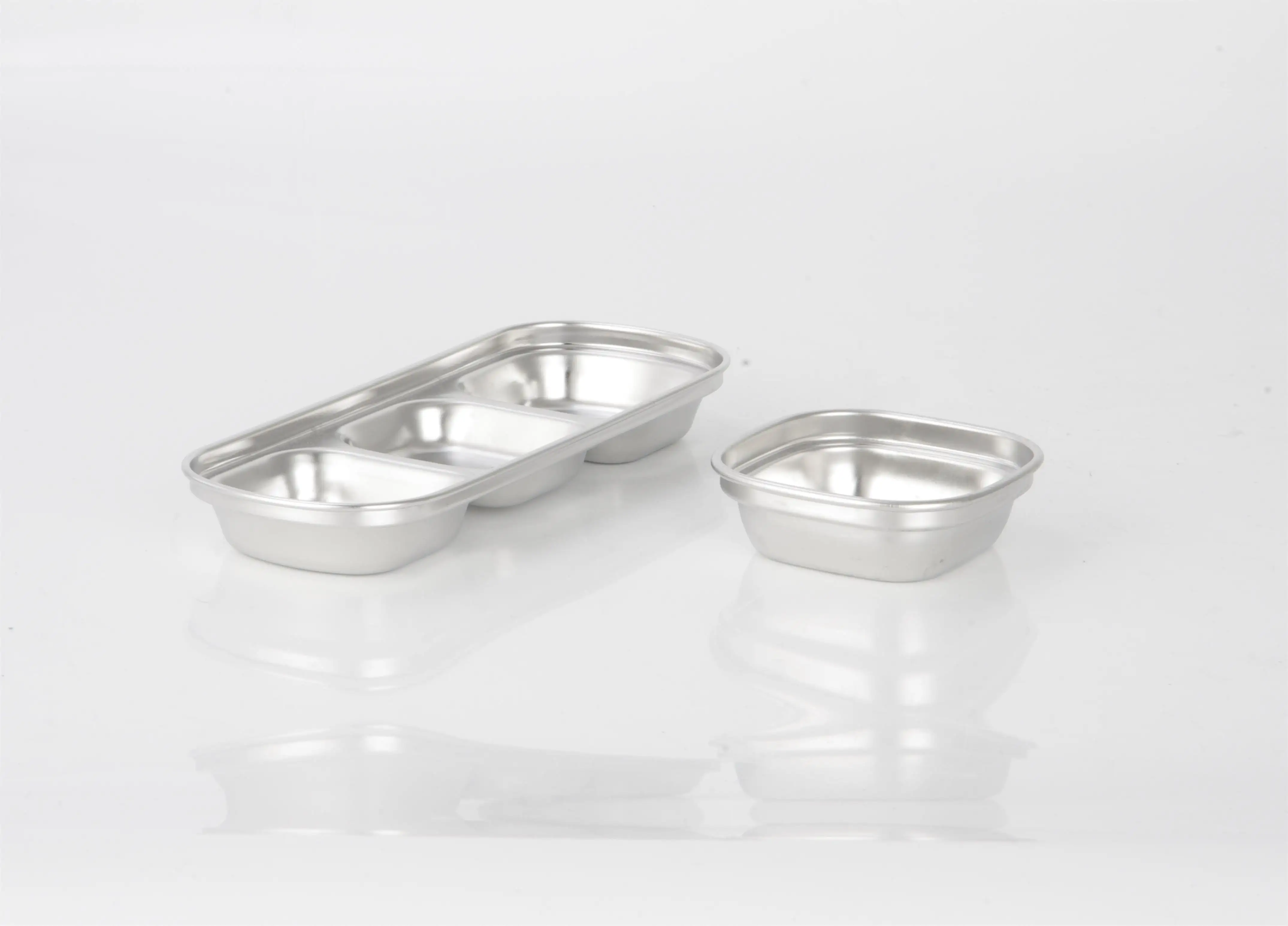 Evergreen New stainless steel eating plates Supply for cooking 1