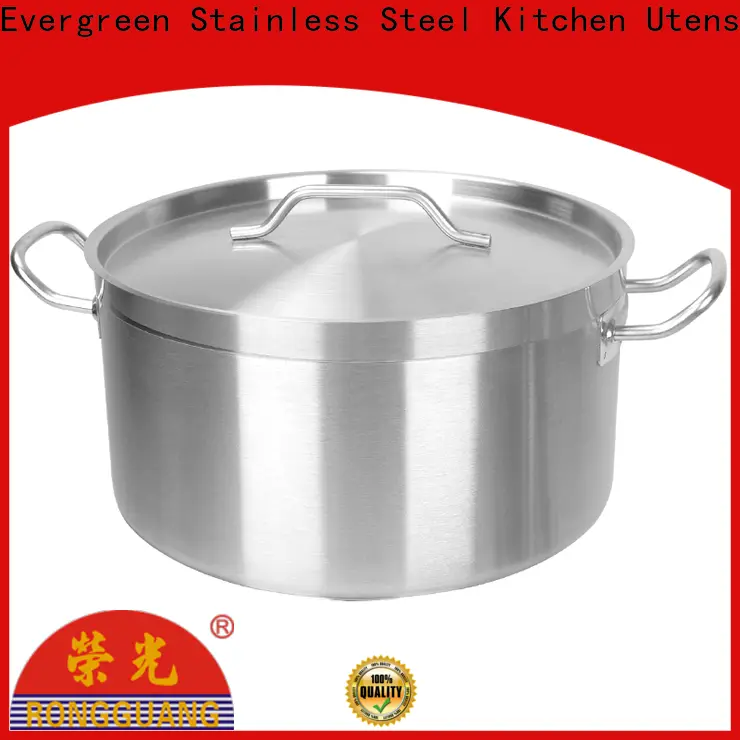 Evergreen best quality stainless steel stock pot Suppliers for kitchen 1