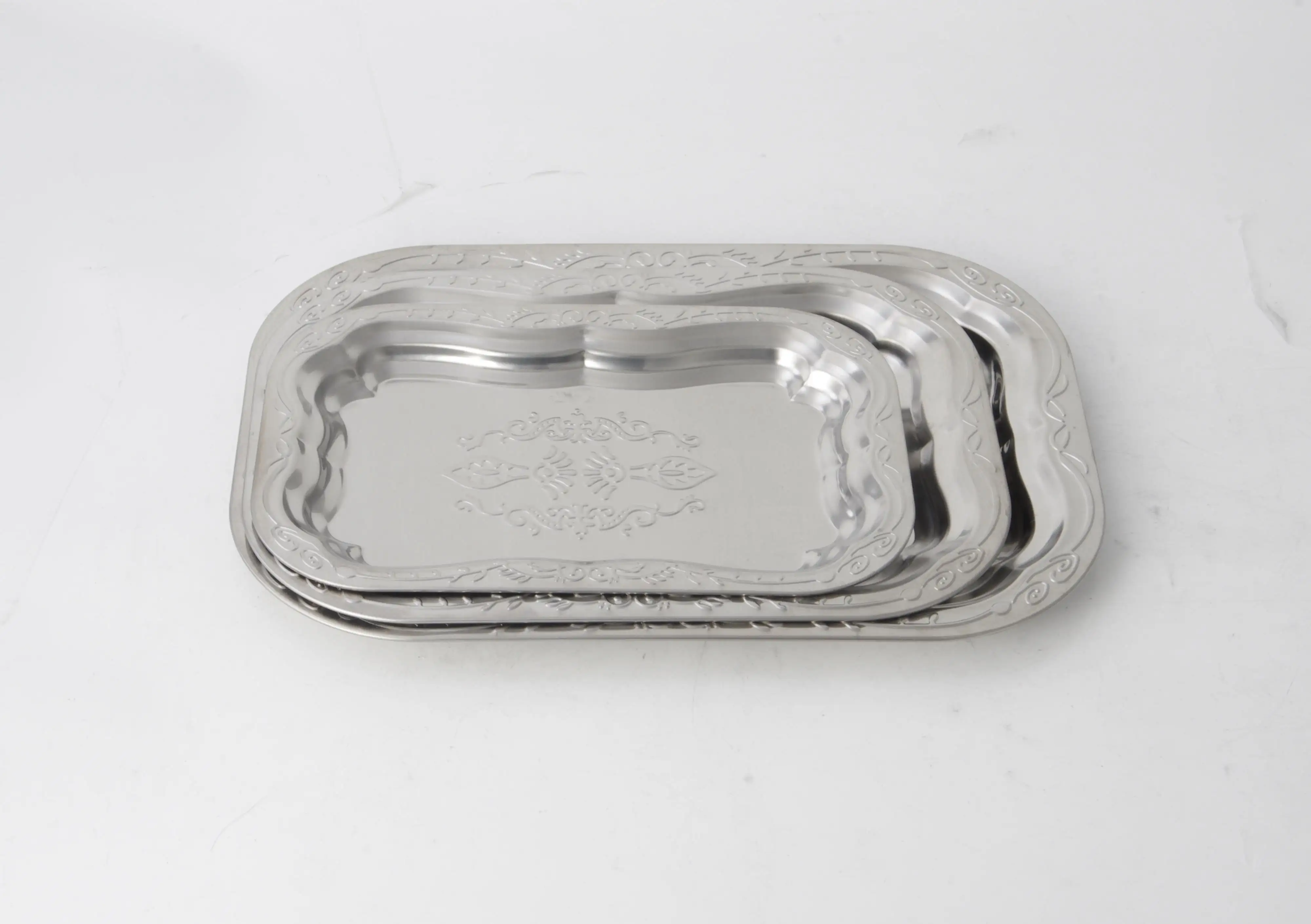 Top stainless steel eating plates Suppliers for kitchen 1