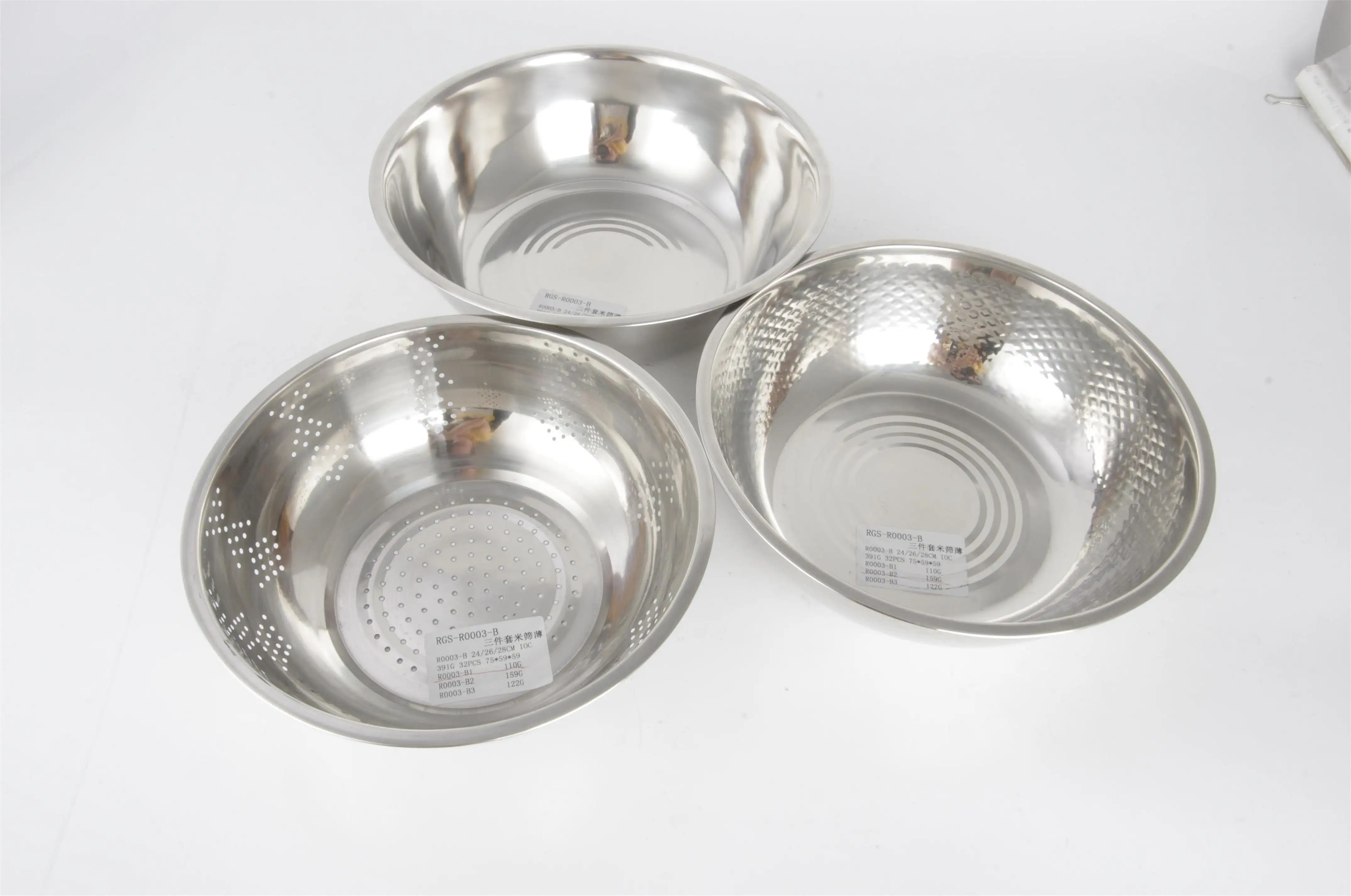 Evergreen Wholesale best stainless steel colander for business for kitchen 1
