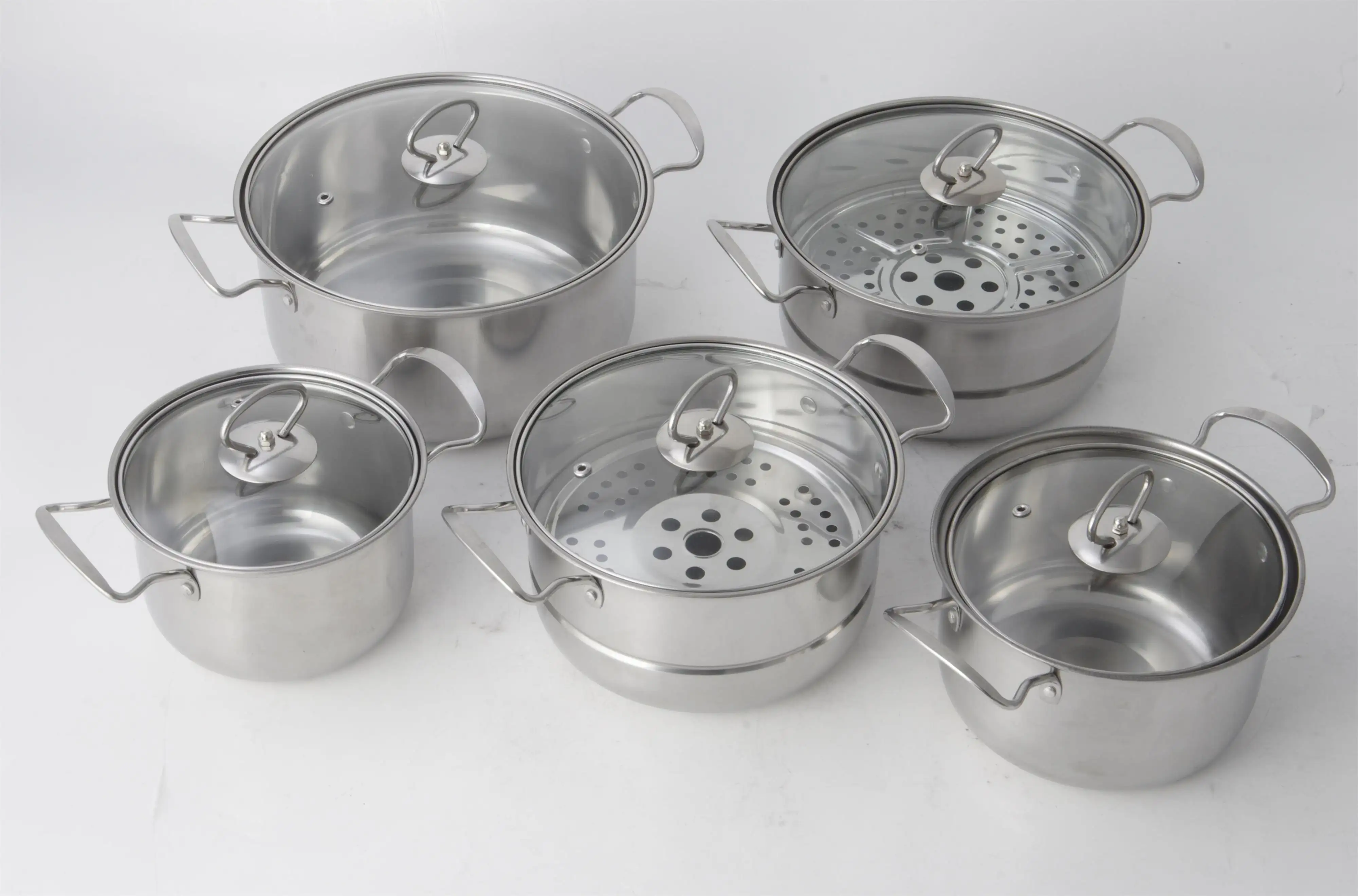 Evergreen New stainless steel stock pot factory for cooking 1