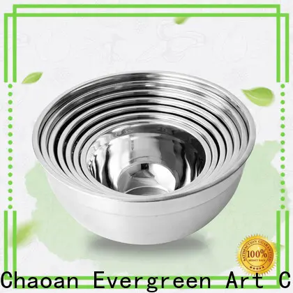 Evergreen stainless steel bowl manufacturers company for storage 1