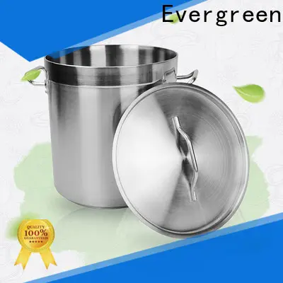Evergreen best quality stainless steel stock pot Supply for kitchen 1