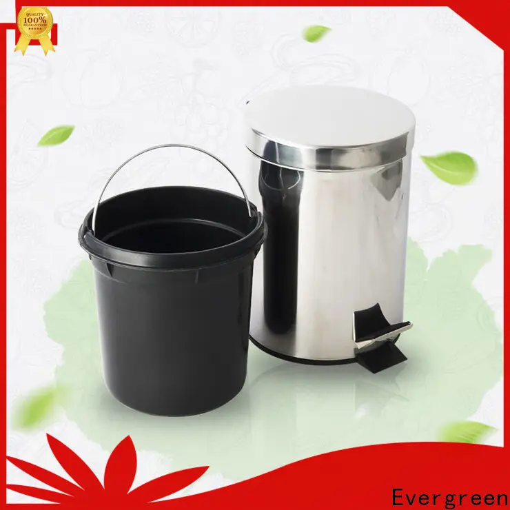 Evergreen best stainless steel trash can for kitchen manufacturers for cooking 1