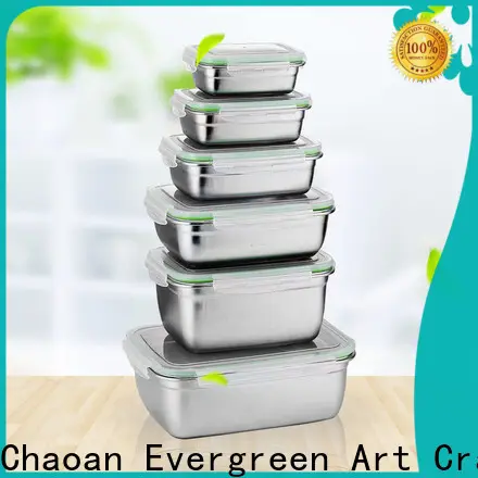 Evergreen New stainless steel food containers Suppliers for storage 1
