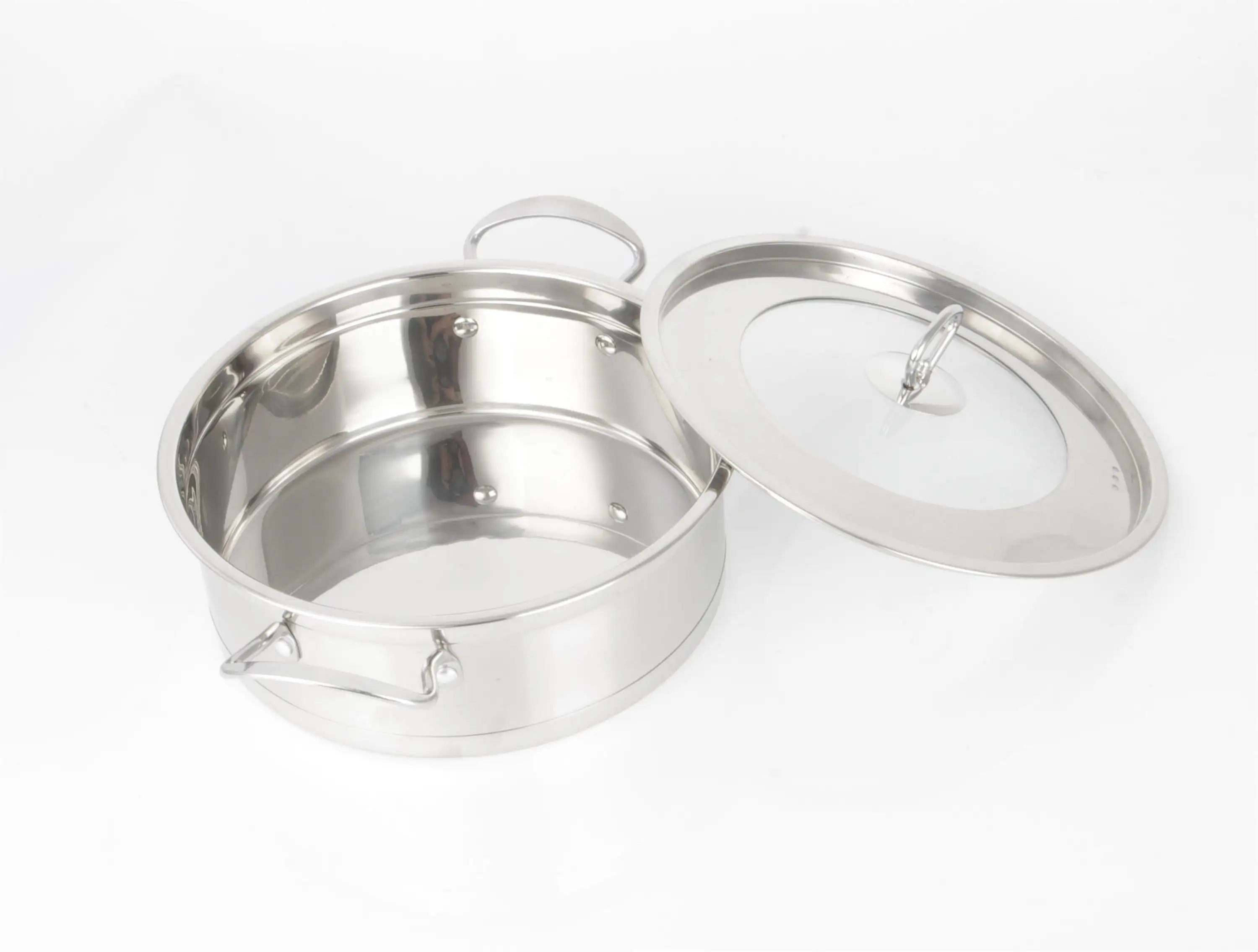 Evergreen Custom stainless steel pan set factory for kitchen 5
