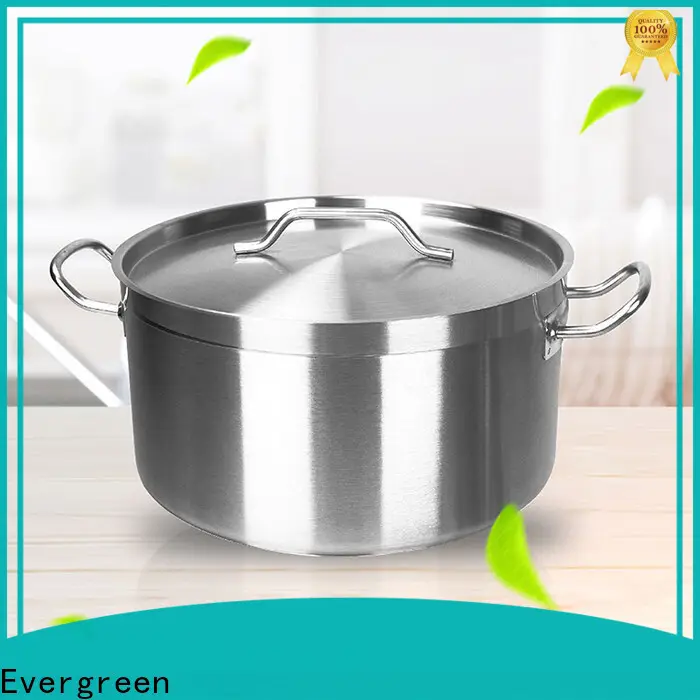 Evergreen Top stew pots stainless steel manufacturers for kitchen 1