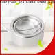 Evergreen Best stainless steel windproof ashtray factory for cooking 1