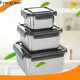 Evergreen Top high quality stainless steel lunch box for business for kitchen 1