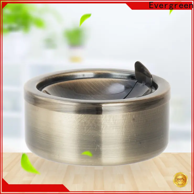 Evergreen New stainless steel car ashtray Suppliers for cooking 1