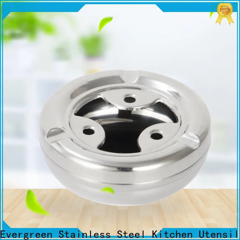 Evergreen stainless steel ashtray Supply for cooking 1