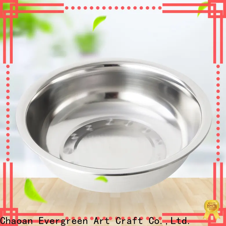 Evergreen stainless steel basins Supply for cooking 1